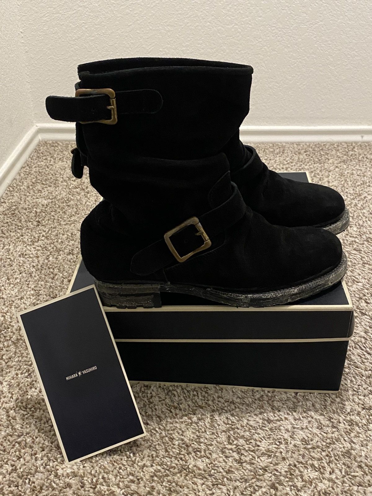 Maison MIHARA YASUHIRO Maison Mihara Yasuhiro Twisted Engineer Boots Size US 10.5 / EU 43-44 - 3 Thumbnail