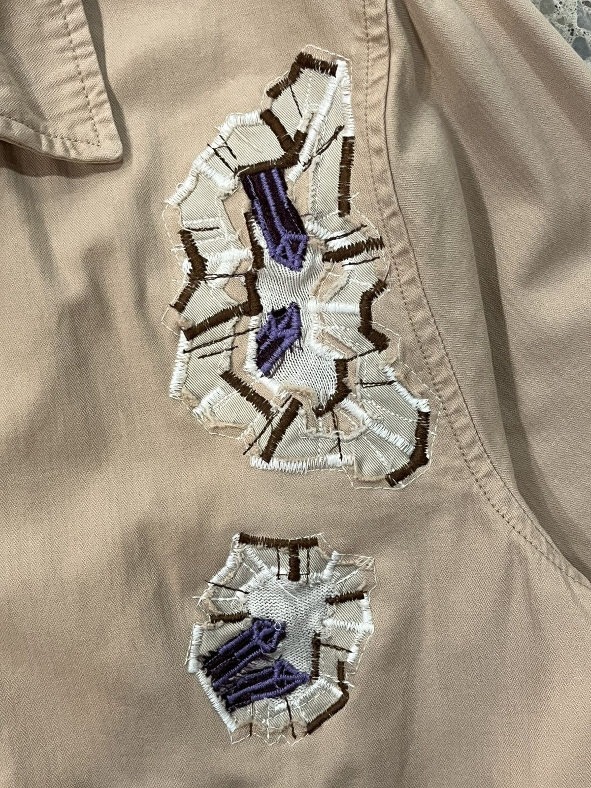 Topman Custom crystal patch overshirt Size US M / EU 48-50 / 2 - 4 Thumbnail