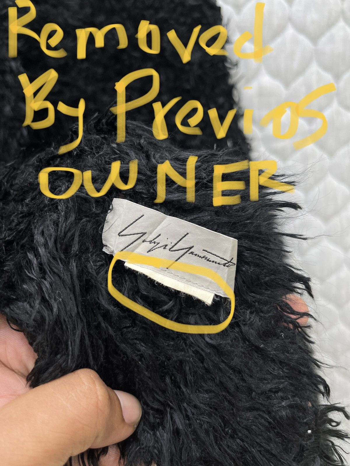 Yohji Yamamoto 🔥🔥🔥ARCHIVE YOHJI YAMAMOTO SCARF/MUFLER Size ONE SIZE - 8 Thumbnail