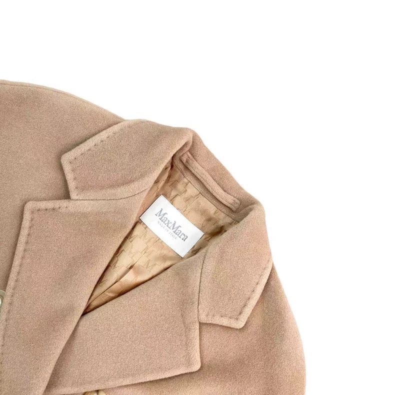 Max Mara Max Mara Sheep wool/cashmere 101801 series camel wool coat Size S / US 4 / IT 40 - 4 Thumbnail