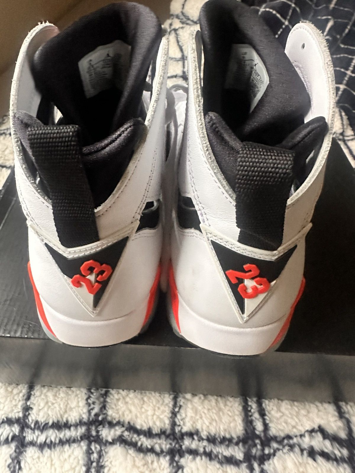 Jordan Brand Jordan Retro 7 White Infrared Size US 9 / EU 42 - 3 Thumbnail