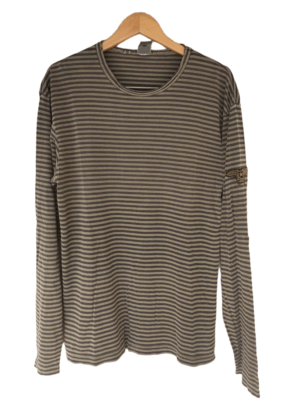 image of 20471120 x Ppfm Stripe T in Grey, Men's (Size Medium)