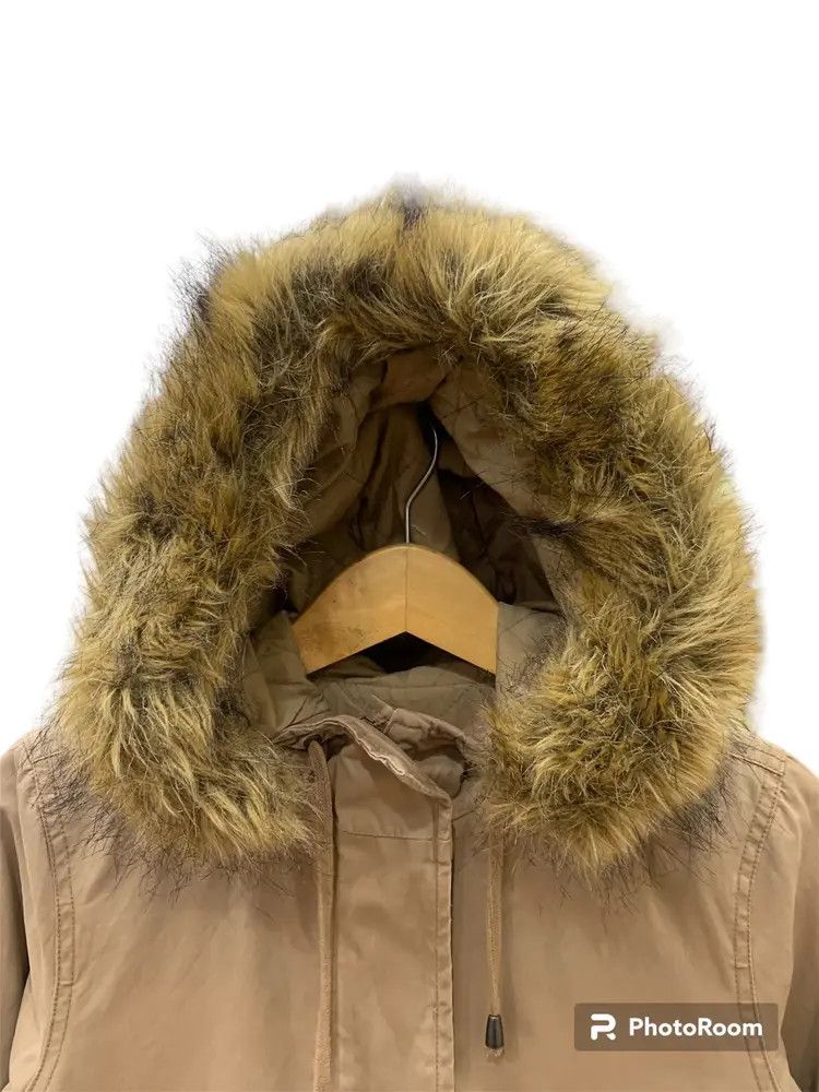Gap GAP fur hoodie military anorak khaki jacket LGB style Size US M / EU 48-50 / 2 - 2 Thumbnail