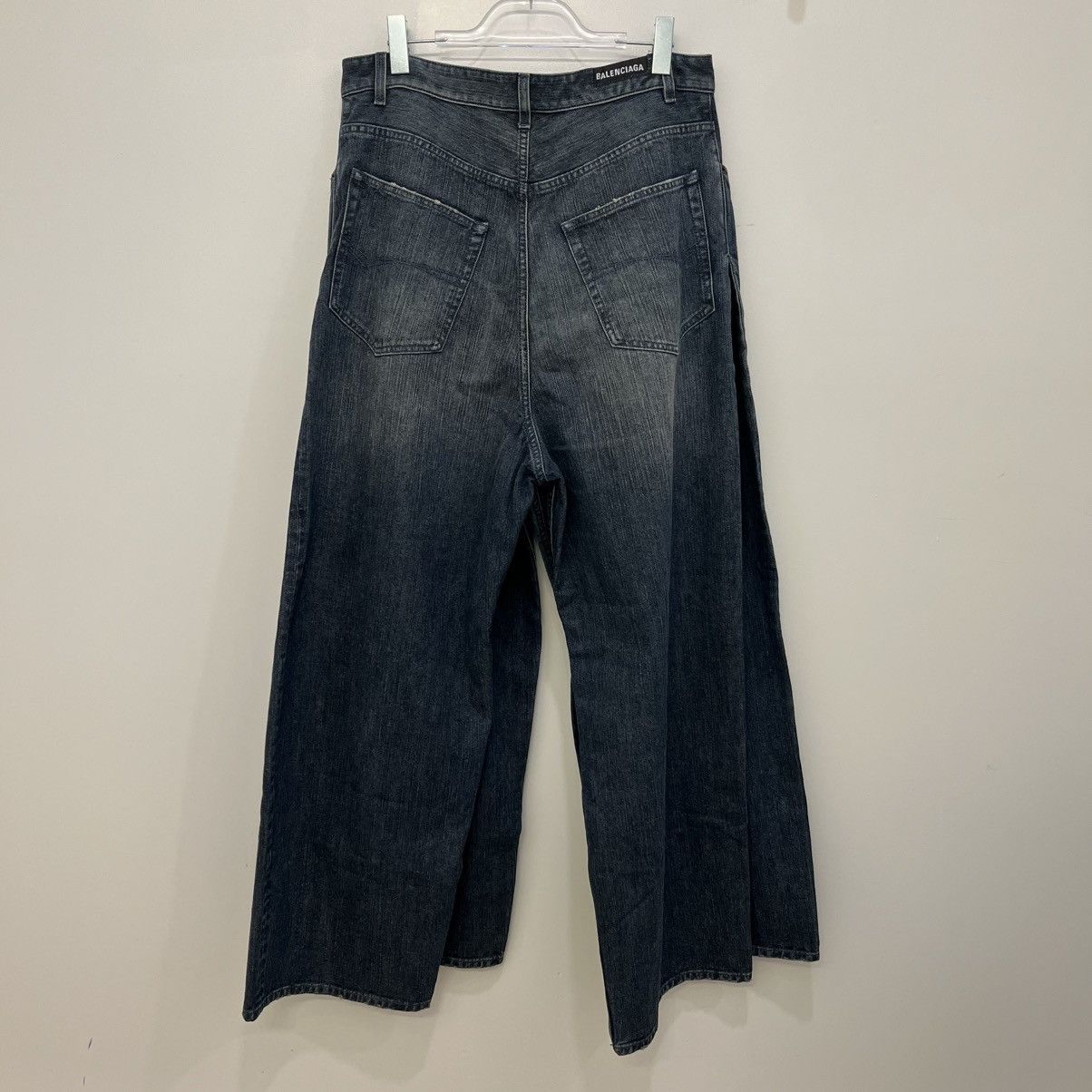 Balenciaga Balenciaga Double-Front Wide-Leg Unisex Denim AW23 Size US 34 / EU 50 - 4 Thumbnail