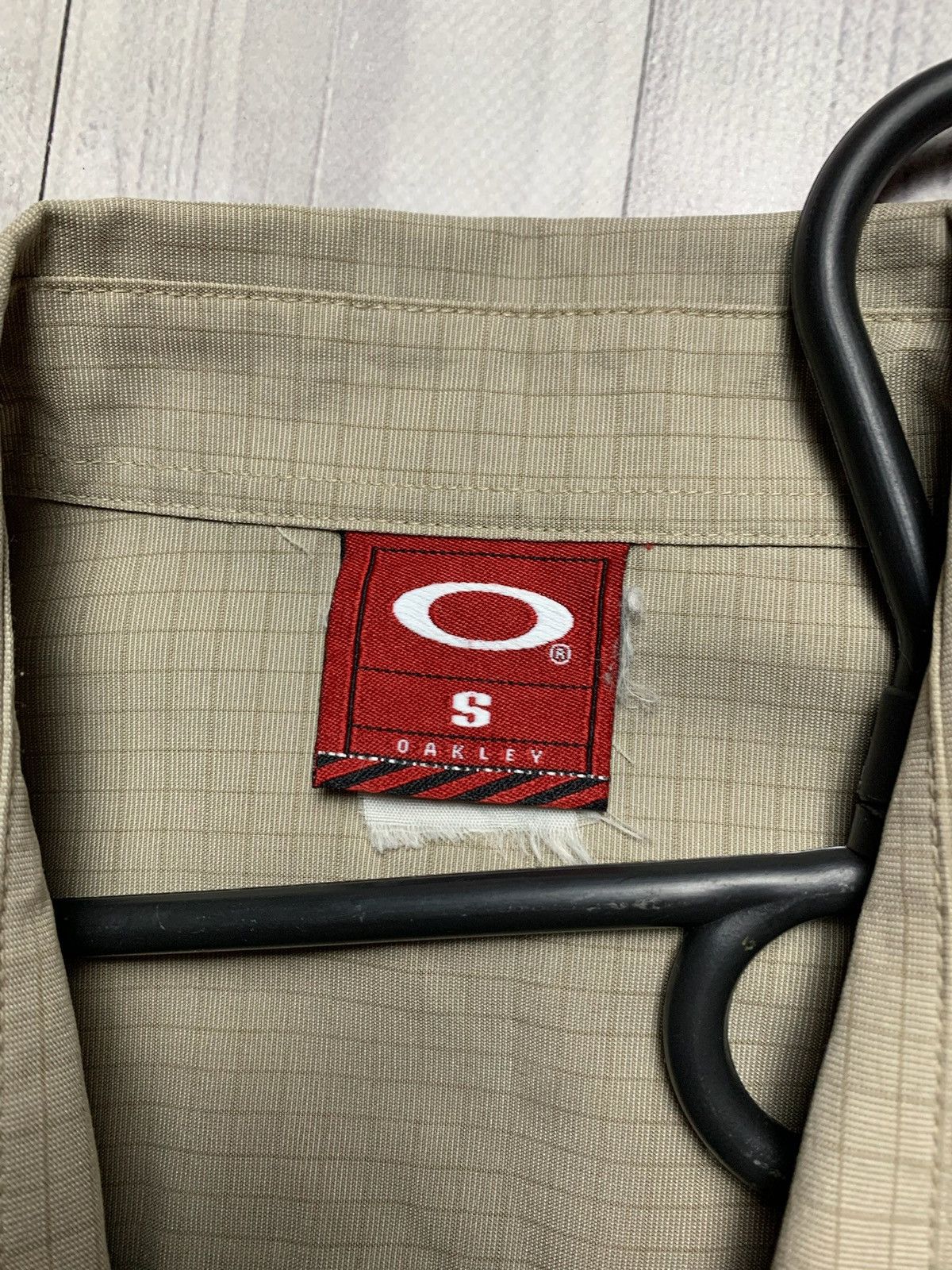 Oakley × Vintage Vintage Oakley shirt plaid size S logo rare beige Size US S / EU 44-46 / 1 - 3 Thumbnail