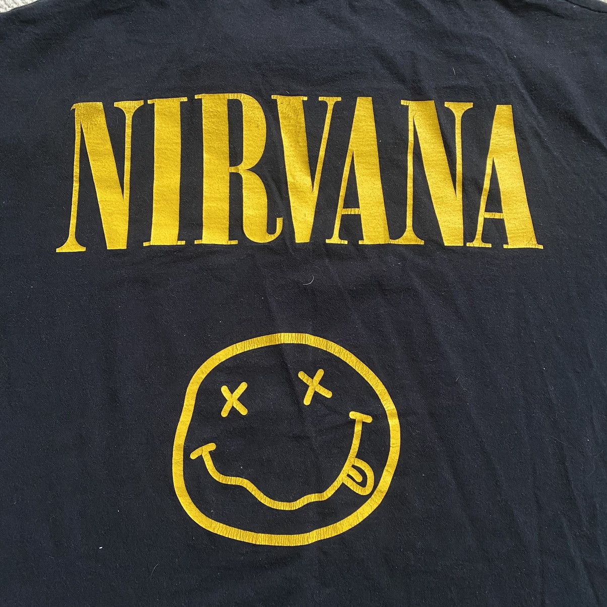 Band Tees VINTAGE NIRVANA KURT COBAIN LEGEND GRUNGE BAND FADED T SHIRT Size US L / EU 52-54 / 3 - 4 Thumbnail