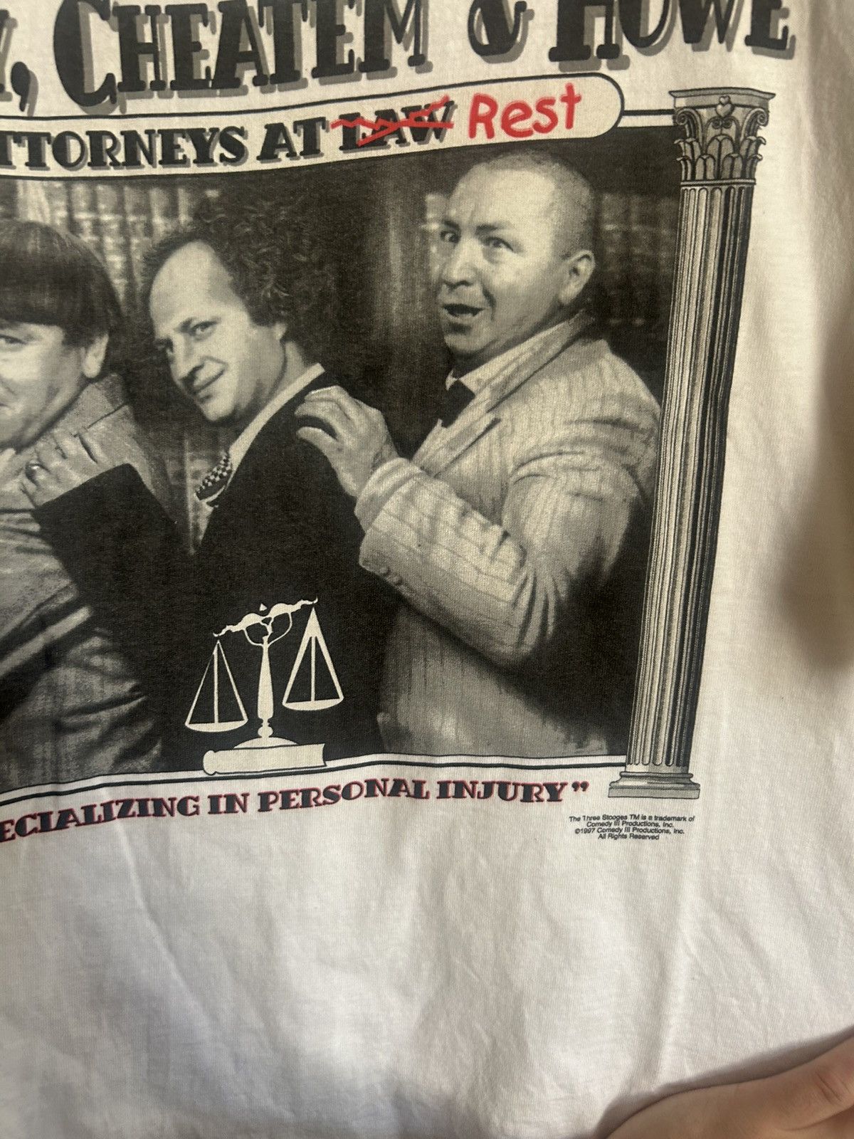 Tultex Vintage 1997 The Three Stooges Tee Size XL Size US XL / EU 56 / 4 - 2 Thumbnail
