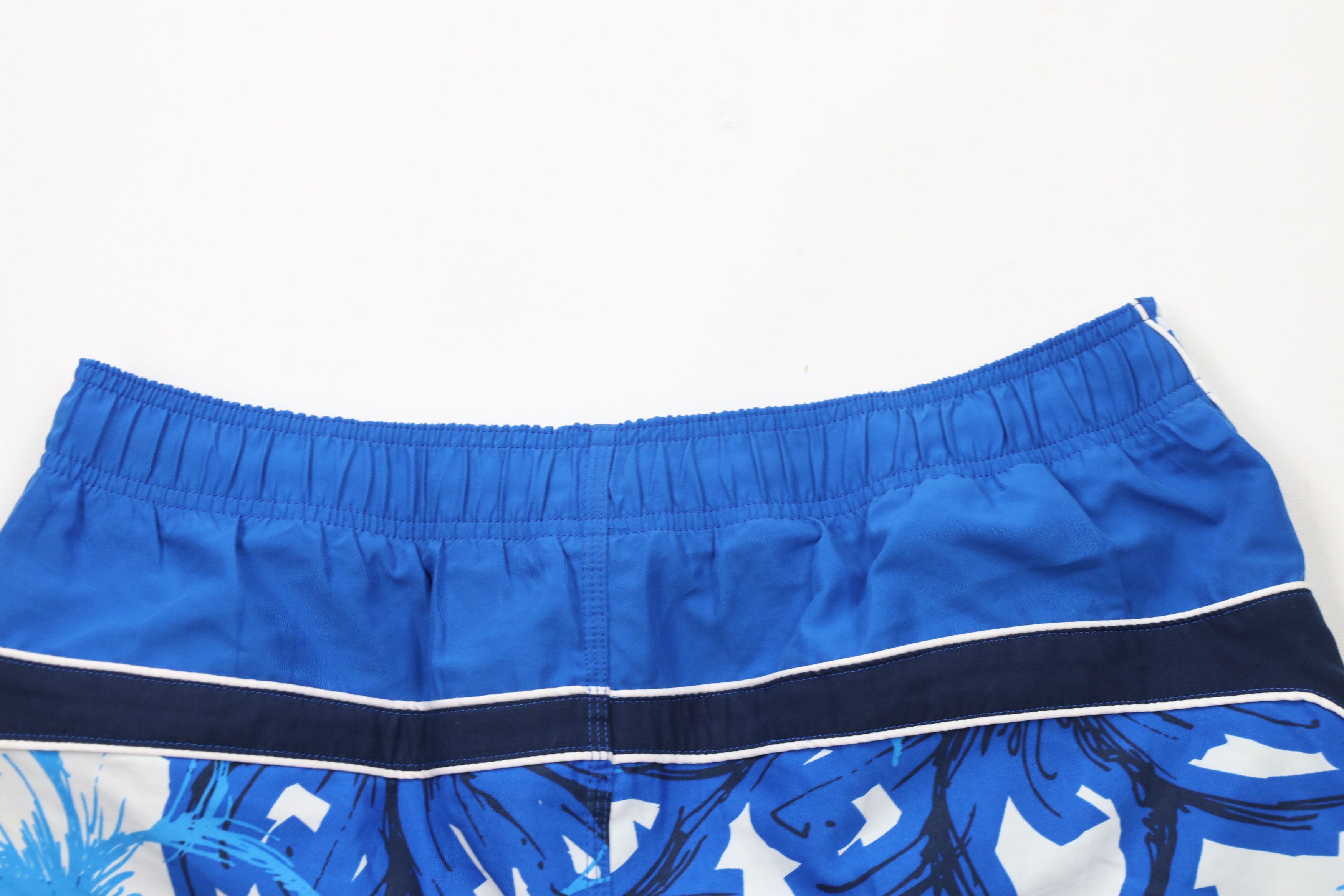 Nike × Vintage Vintage Y2K Nike Mini Swoosh Abstract Lined Swim Shorts Size US 32 / EU 48 - 9 Thumbnail