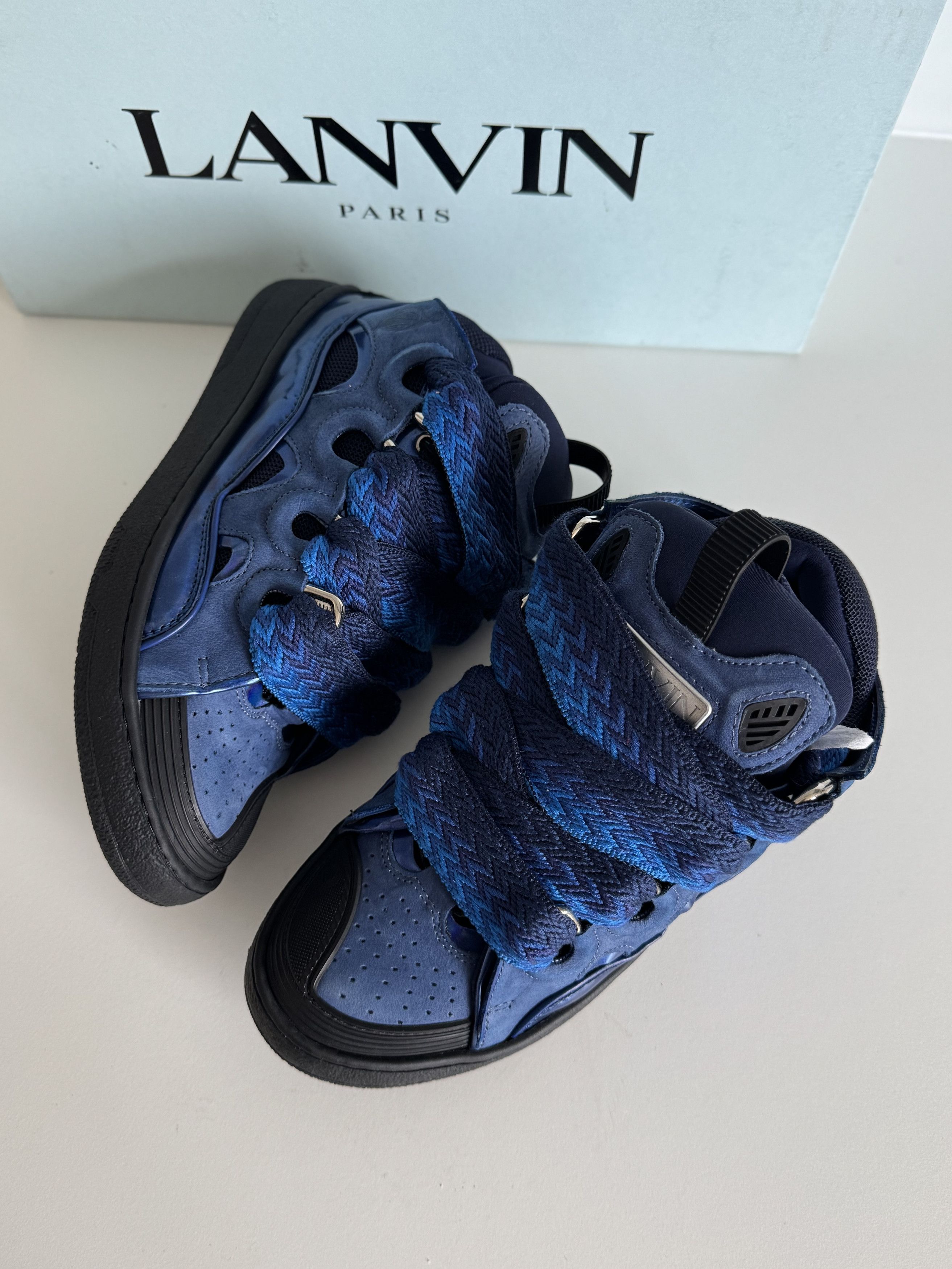 Lanvin Lanvin Curb Sneakers Size US 7 / IT 37 - 4 Thumbnail