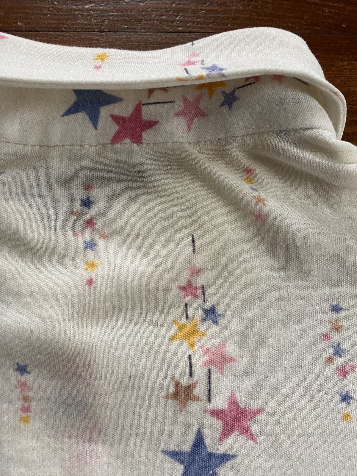 Retrofit Vintage 70’s Sears Stars All Over Short Sleeve Pocket Polo Size US S / EU 44-46 / 1 - 15 Thumbnail