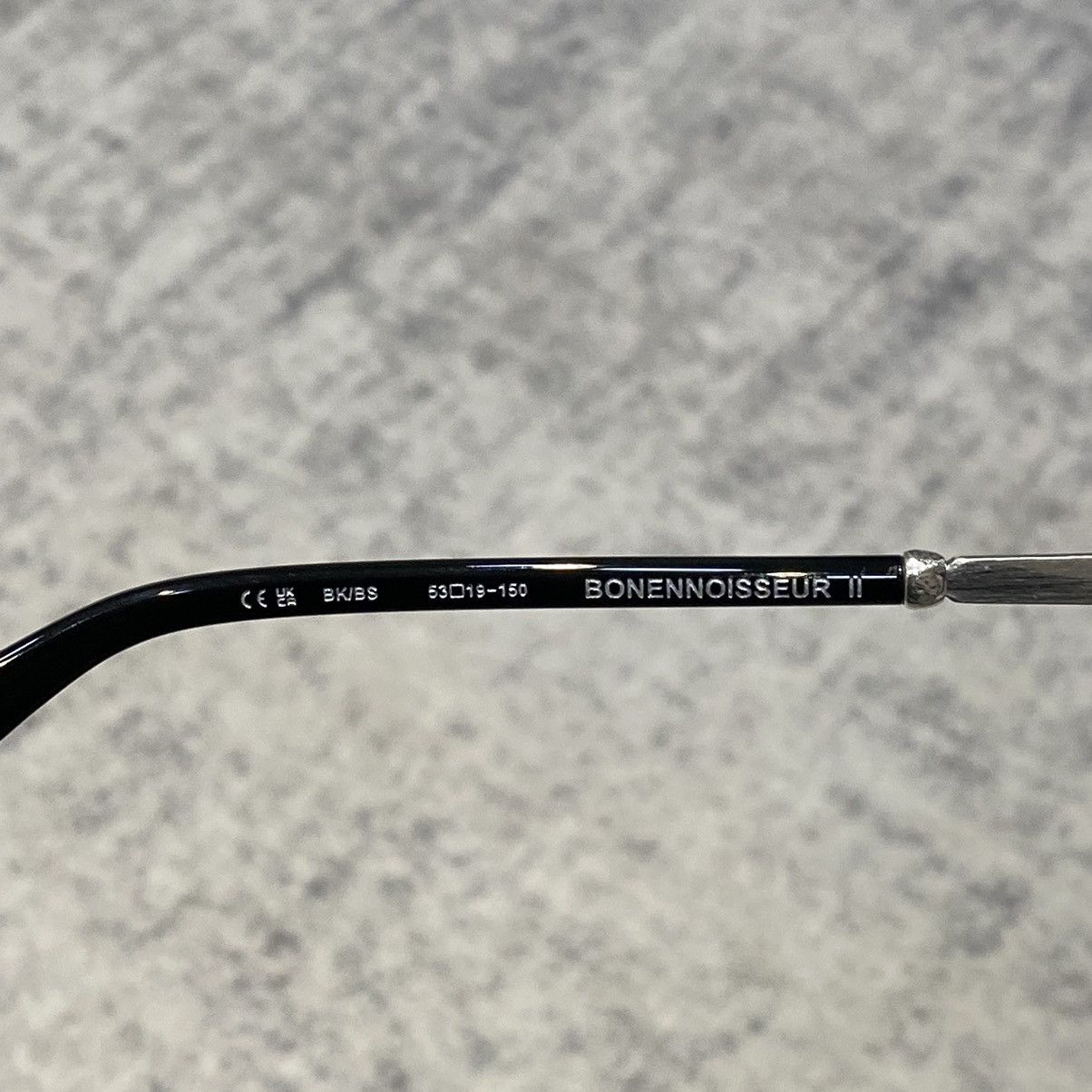 Chrome Hearts CHROME HEARTS BONENNOISSEUR II Black/Brushed Silver Size ONE SIZE - 10 Thumbnail