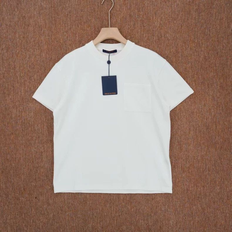 Louis Vuitton Louis Vuitton 24 New White Short Sleeve Tee - dmc Size US M / EU 48-50 / 2 - 1 Thumbnail