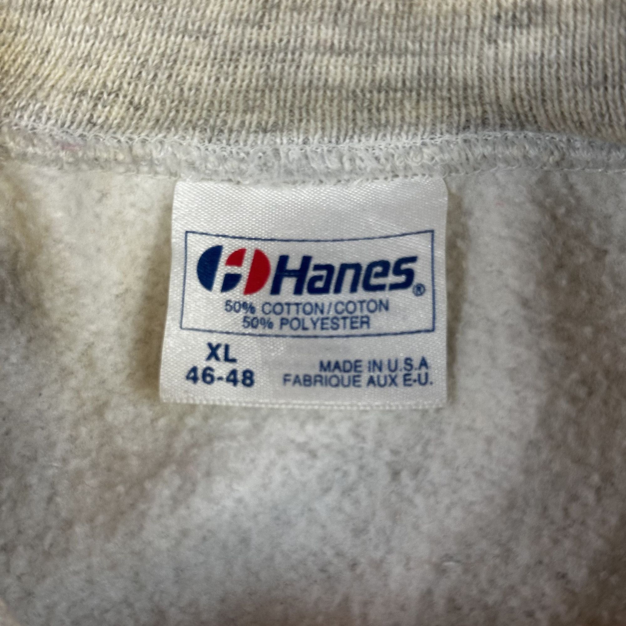 Hanes Vintage Hanes Arkansas Football Sweatshirt XL Gray 50/50 Cot Size US XL / EU 56 / 4 - 4 Thumbnail