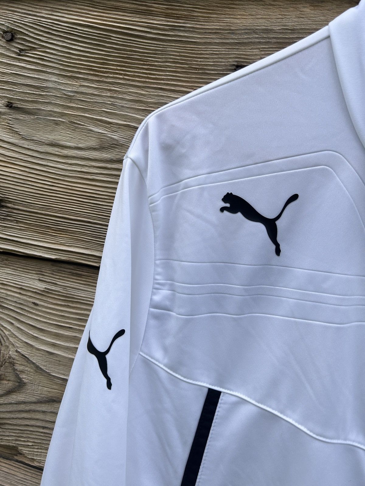 Puma Vintage Puma Feyenoord Rotterdam 2014/15 Home Kit Jacket Size US XL / EU 56 / 4 - 2 Thumbnail