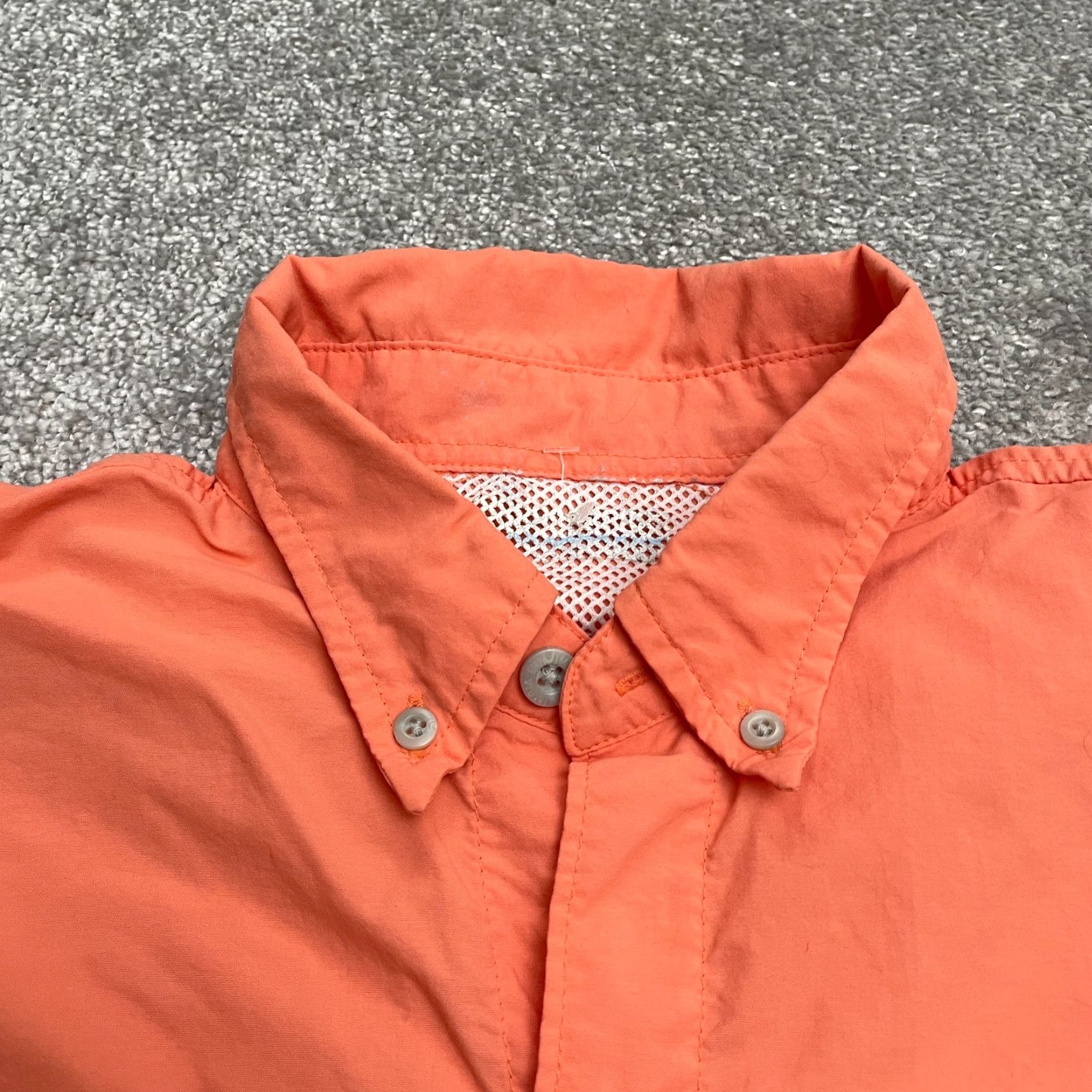 Vintage Columbia PFG Omni-Shade Bahama Shirt Men L Orange Short Sleeve Button-Up Casual Size US L / EU 52-54 / 3 - 3 Thumbnail