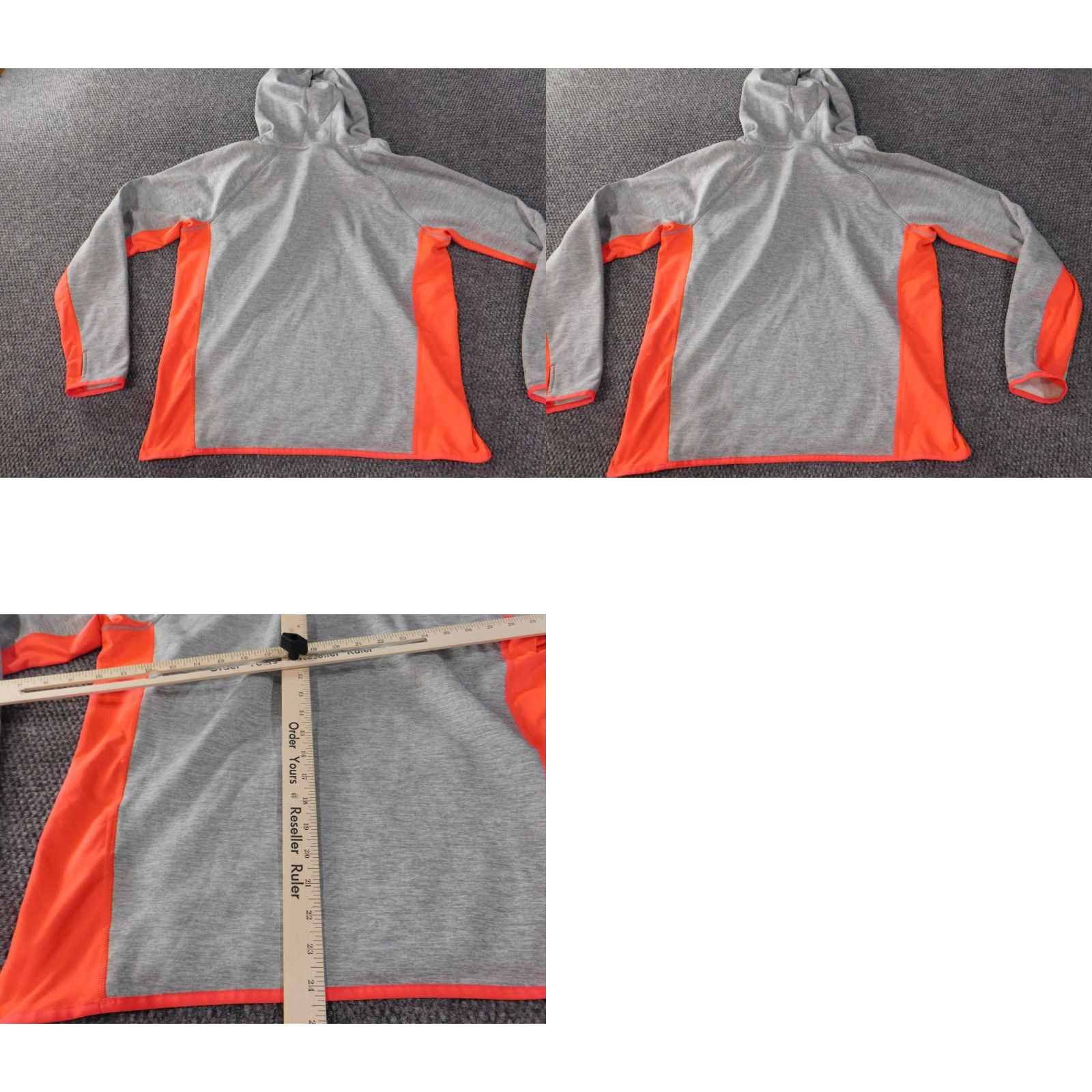 Under Armour Under Armour Hoodie Womens L Gray Pullover Logo Coldgear Stretch Activewear Regular Size L / US 10 / IT 46 - 8 Thumbnail