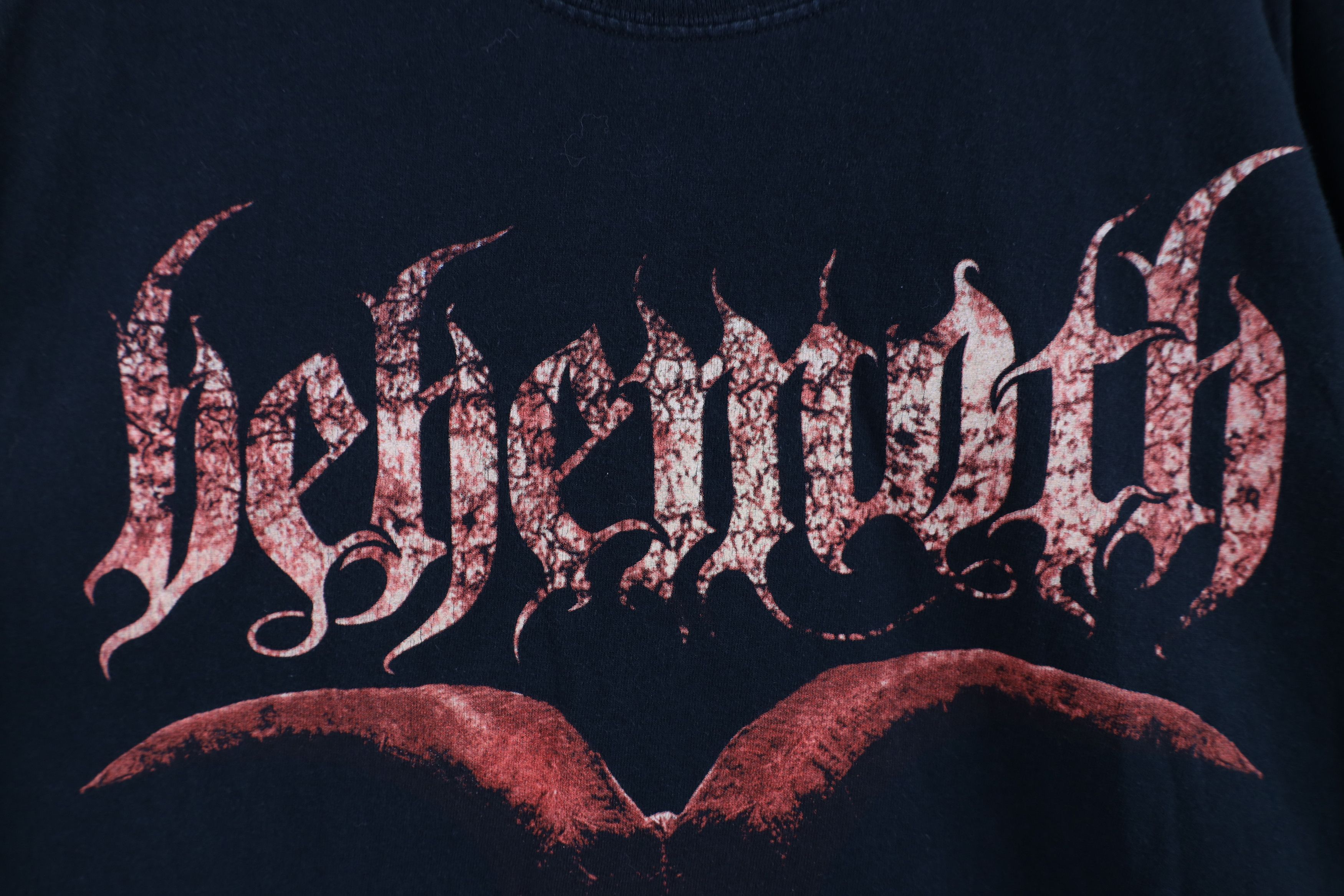 Vintage Vintage Y2K 2008 Death Metal Behemoth Band T-Shirt Black Size US XL / EU 56 / 4 - 5 Thumbnail