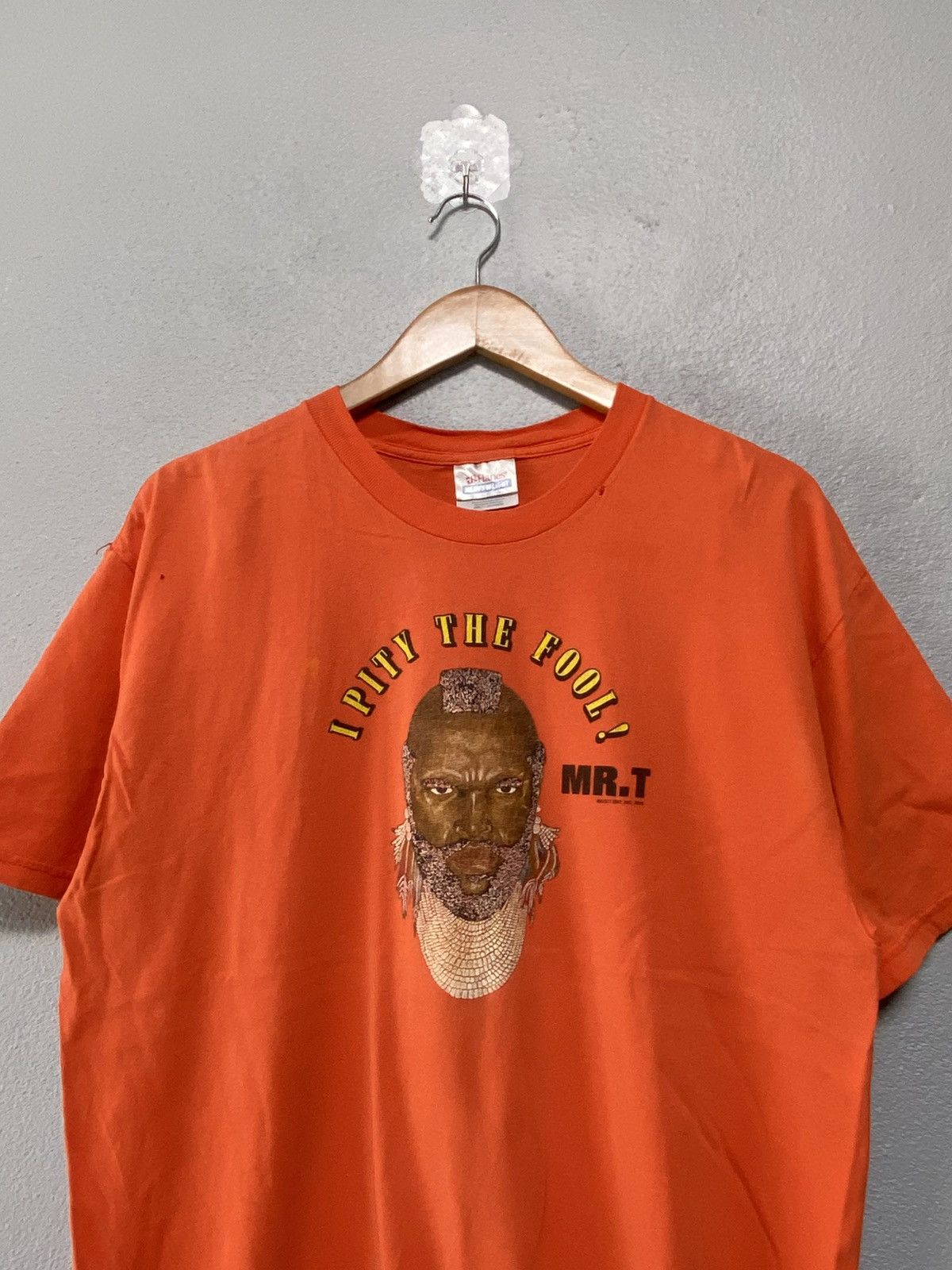 Vintage Mr.T American actor wrestler tshirt B4 Size US L / EU 52-54 / 3 - 7 Thumbnail