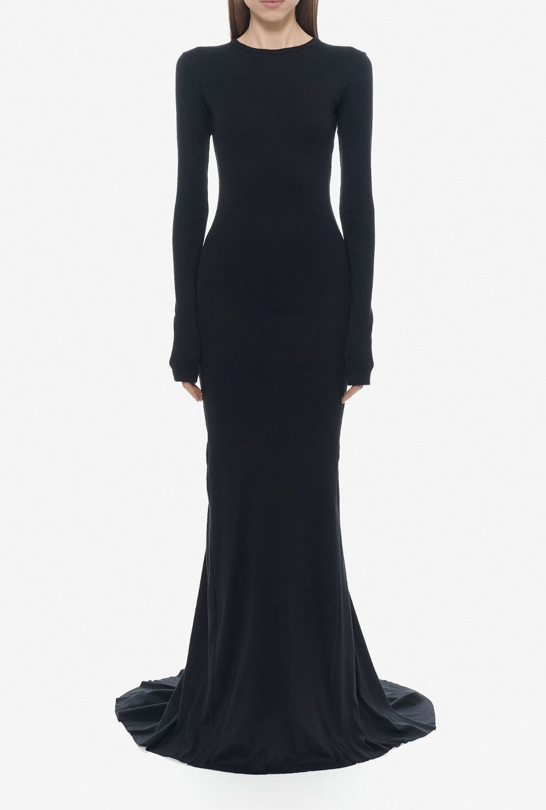 Ann Demeulemeester Last Ann Demeulemeester Jesse Long Flared Dress in Cotton Size XS / US 0-2 / IT 36-38 - 1 Thumbnail