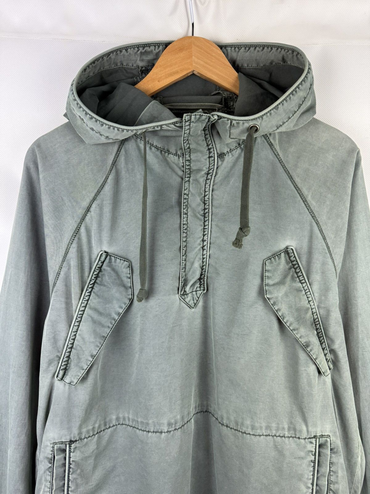 Aem'kei Aem’kei Men’s Military Style Hooded Anorak Jacket Size S Size US S / EU 44-46 / 1 - 6 Thumbnail
