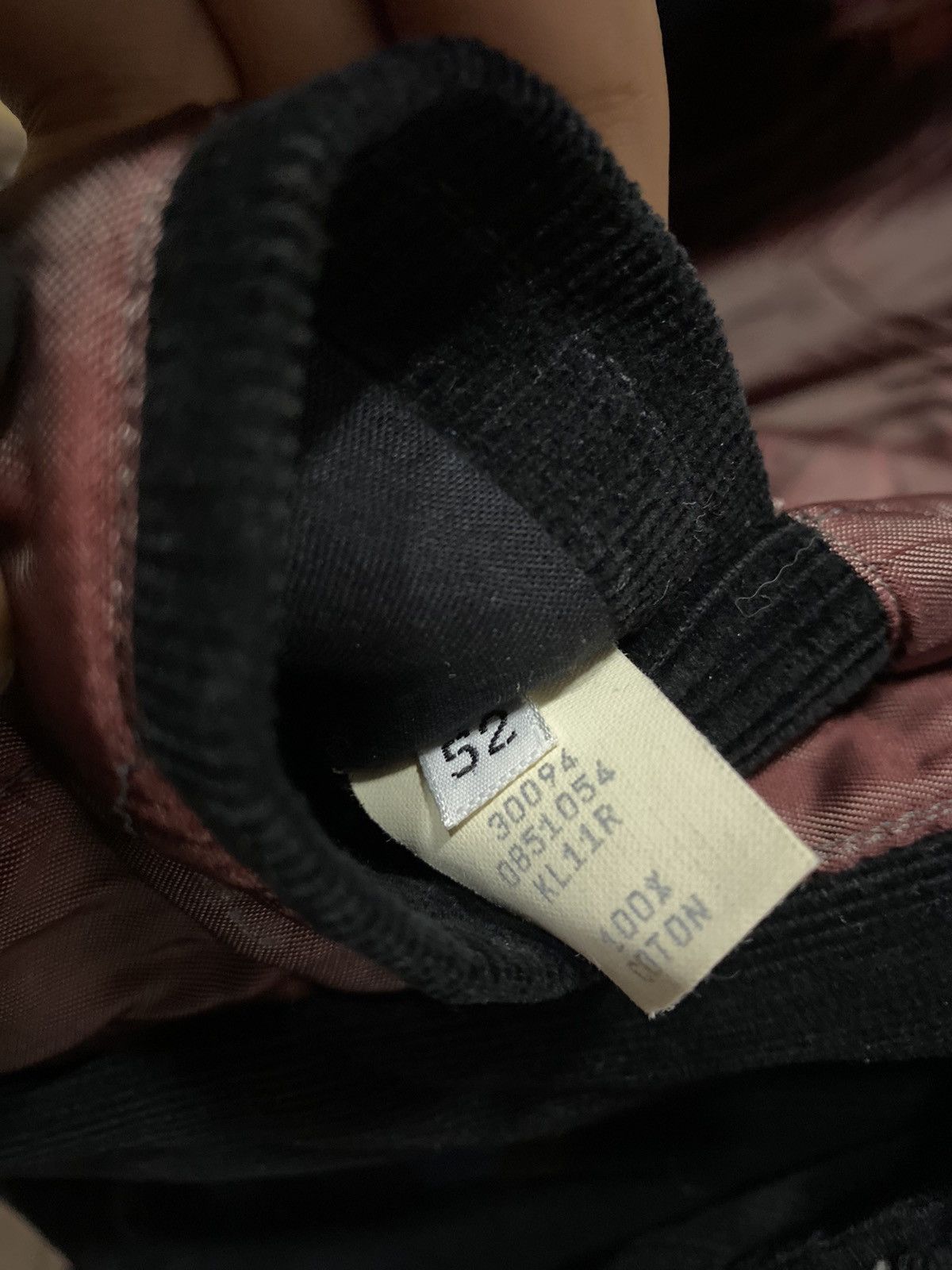 Yves Saint Laurent 90s Corduroy Black YSL Jacket Coat Warm Winter Parka Size US L / EU 52-54 / 3 - 6 Thumbnail
