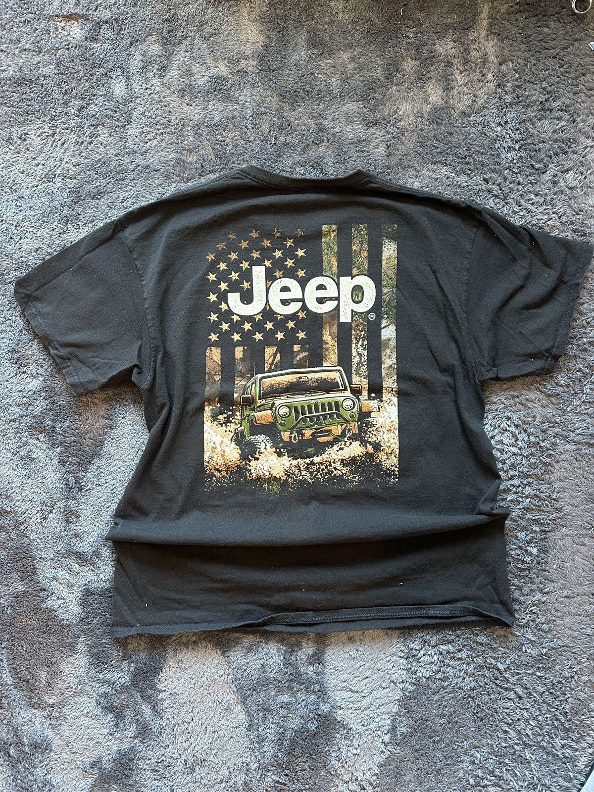 Vintage Vintage Jeep T Shirt Size US XL / EU 56 / 4 - 2 Thumbnail