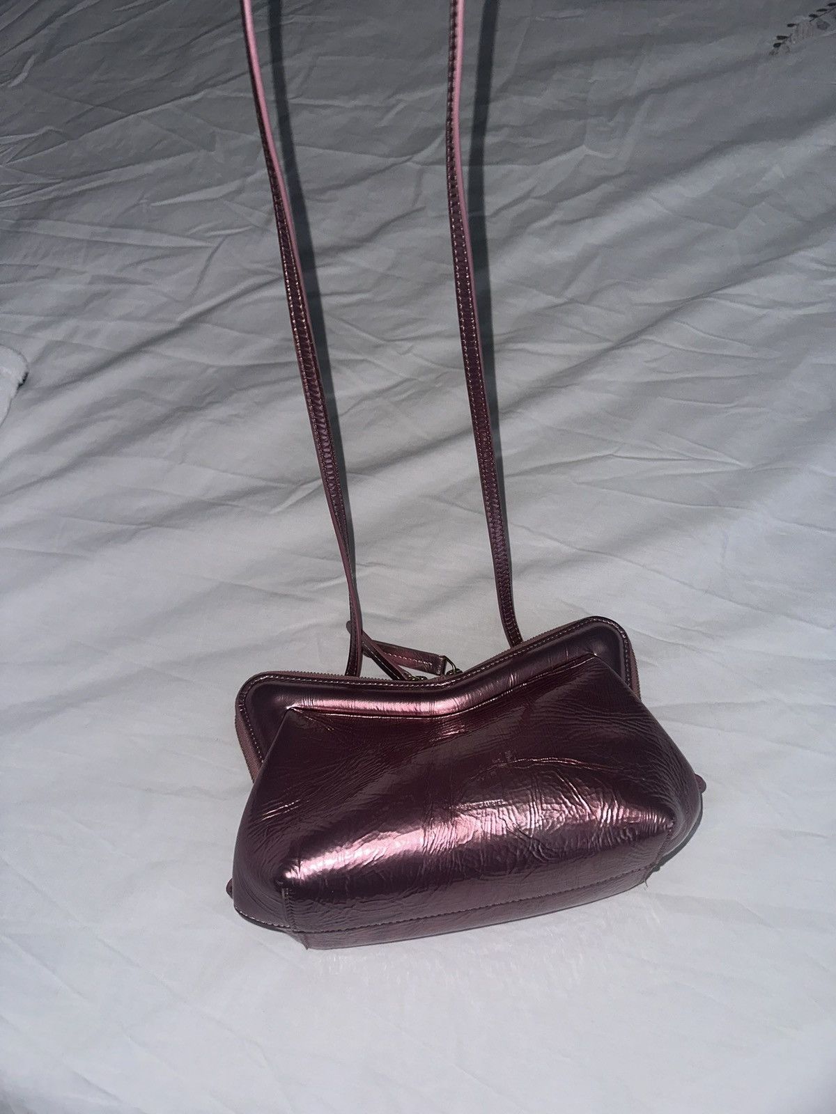 Mansur Gavriel Mansur Graviel Metallic Pink Bag Size ONE SIZE - 3 Thumbnail