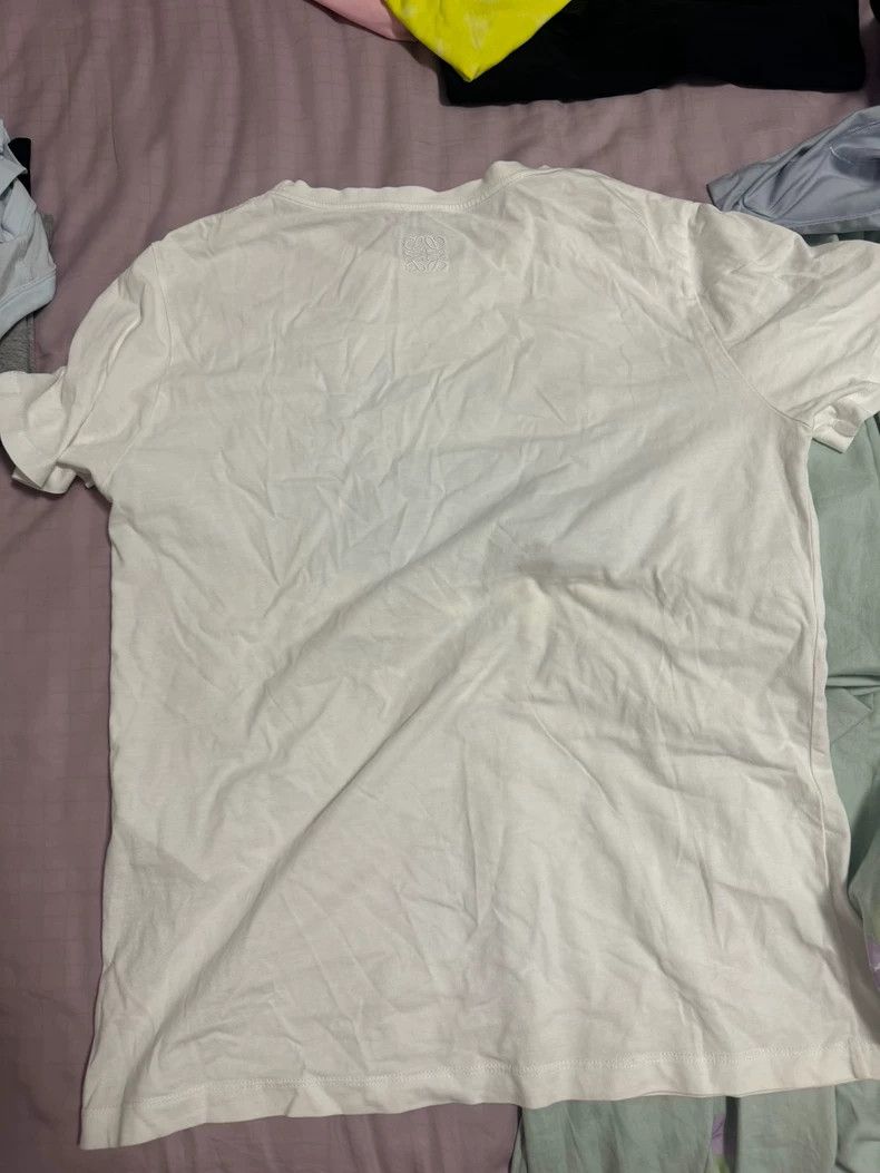 Loewe LOEWE White short-sleeved T-shirt Size M / US 6-8 / IT 42-44 - 3 Thumbnail