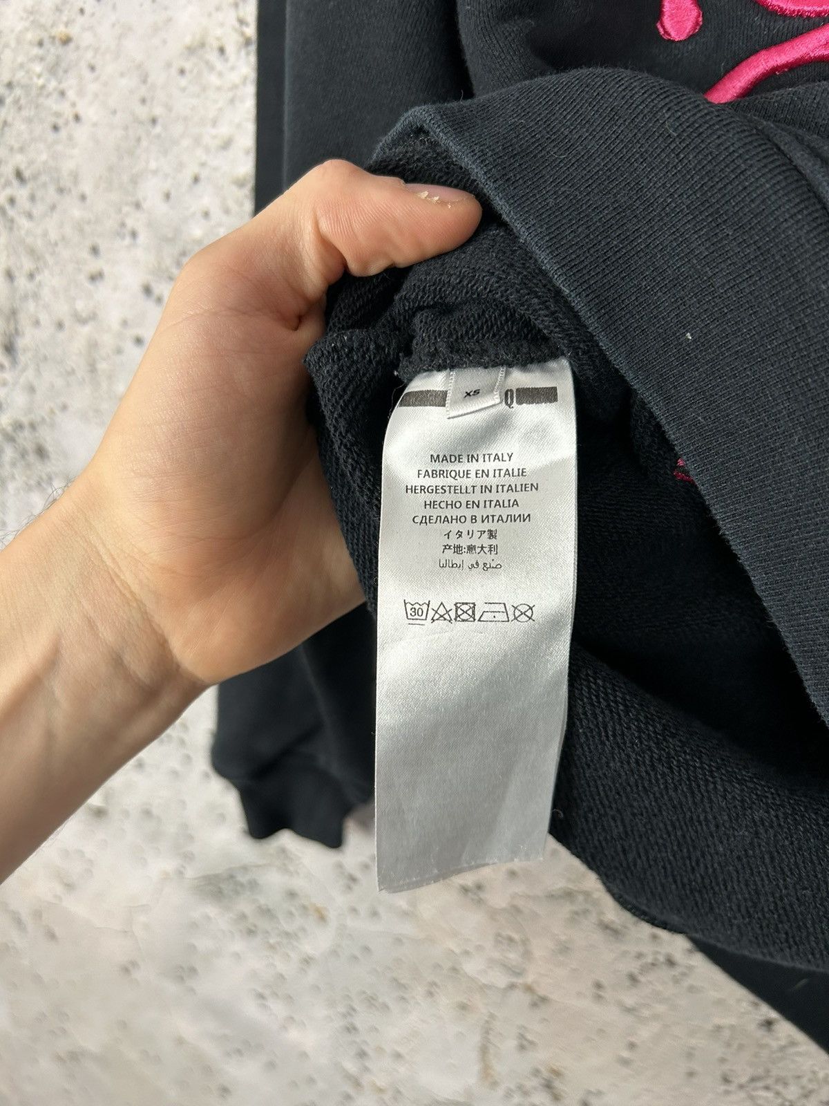 Designer MCQ Alexander McQueen Embroidered Big Logo Crewneck Size US XS / EU 42 / 0 - 4 Thumbnail