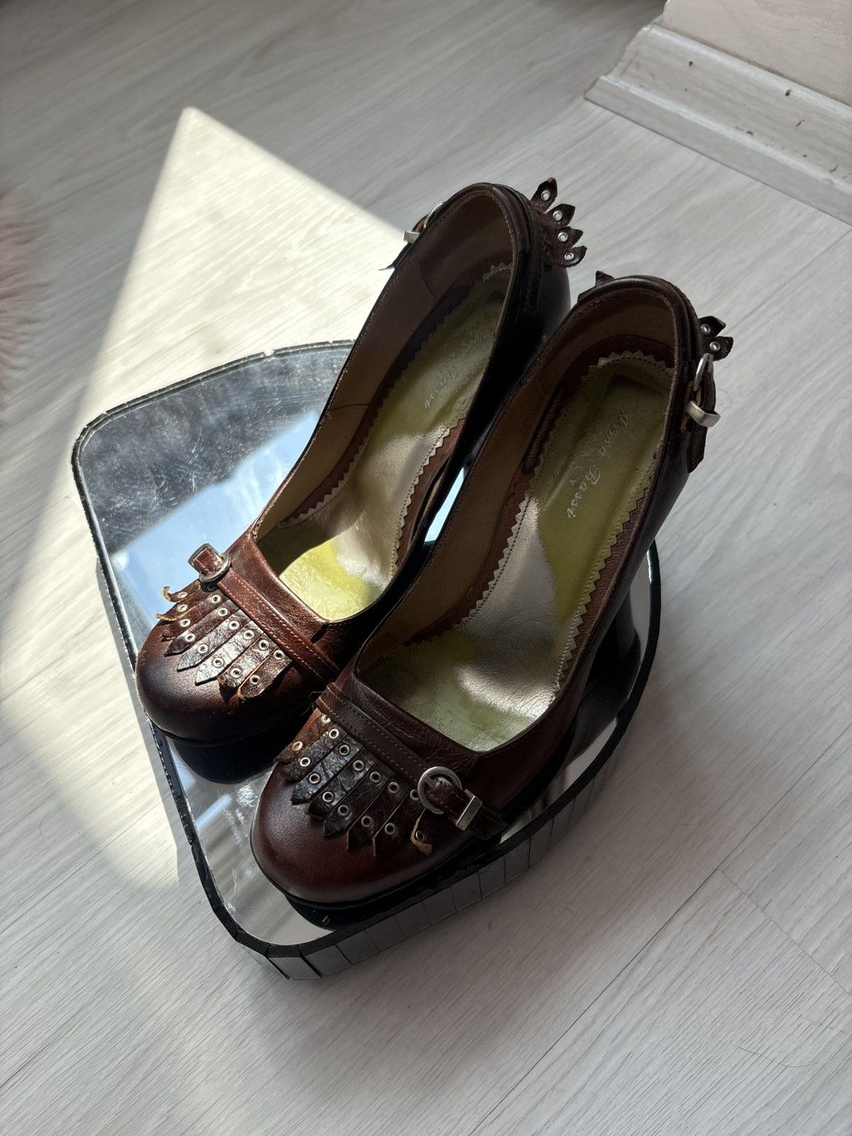 Vintage y2k italian heels Size US 7 / IT 37 - 10 Thumbnail