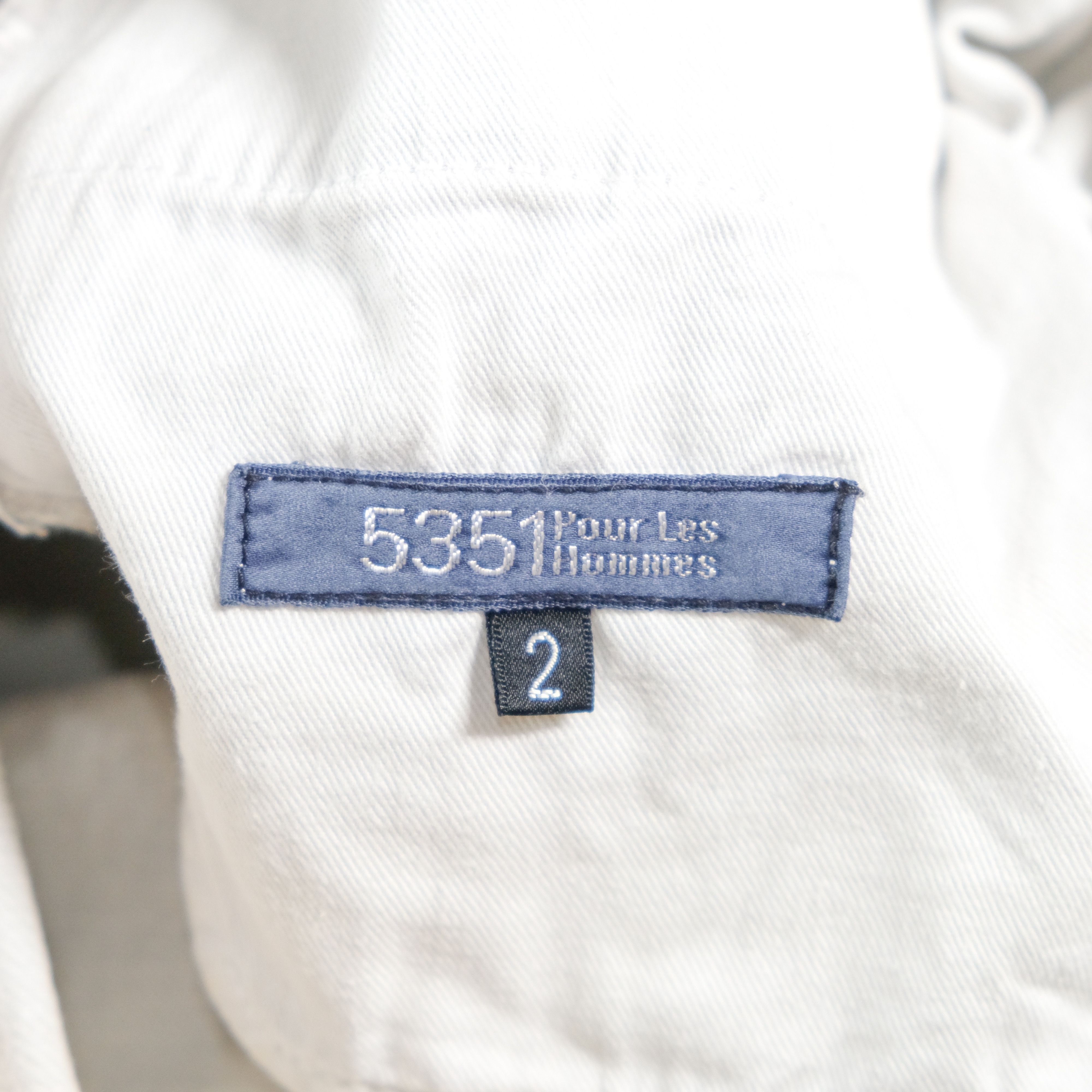 5351 POUR LES HOMMES 5351 pour les hommes white flared jeans Size US 31 - 7 Thumbnail