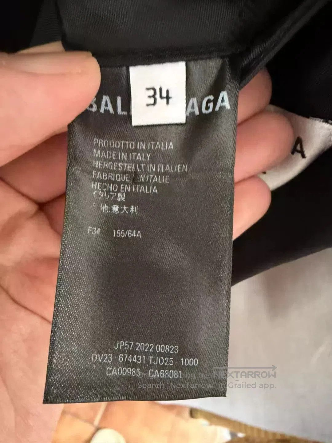 Balenciaga balenciaga black label unisex blazer jacket. Size US S / EU 44-46 / 1 - 4 Thumbnail
