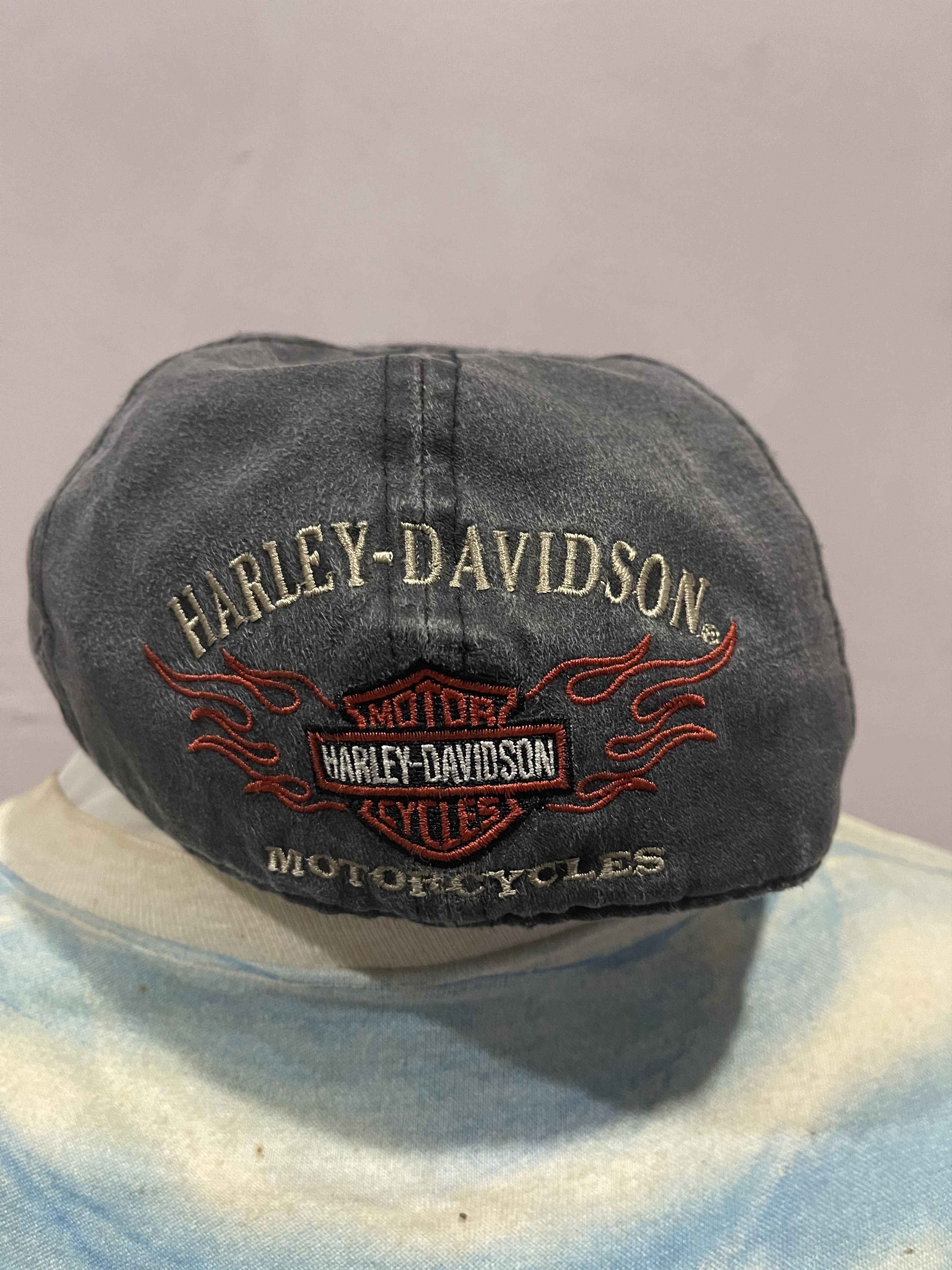 Harley Davidson Harley Davidson Motorcycles Beret Size ONE SIZE - 5 Thumbnail