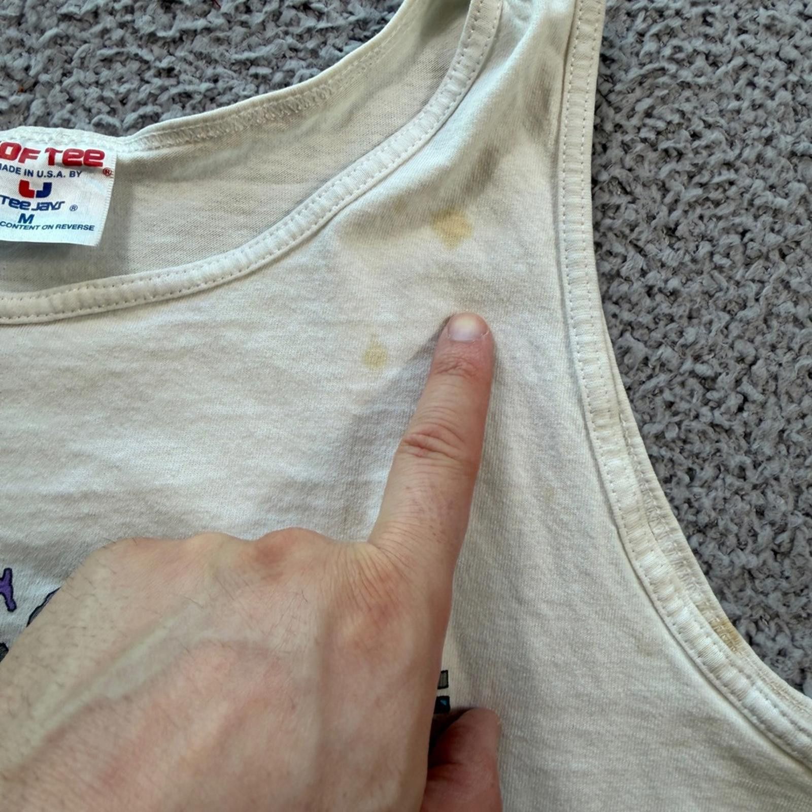 TEE JAYS Vintage 90s Busch Gardens Tiger Tank Top Made in USA Mens M Size US M / EU 48-50 / 2 - 6 Thumbnail