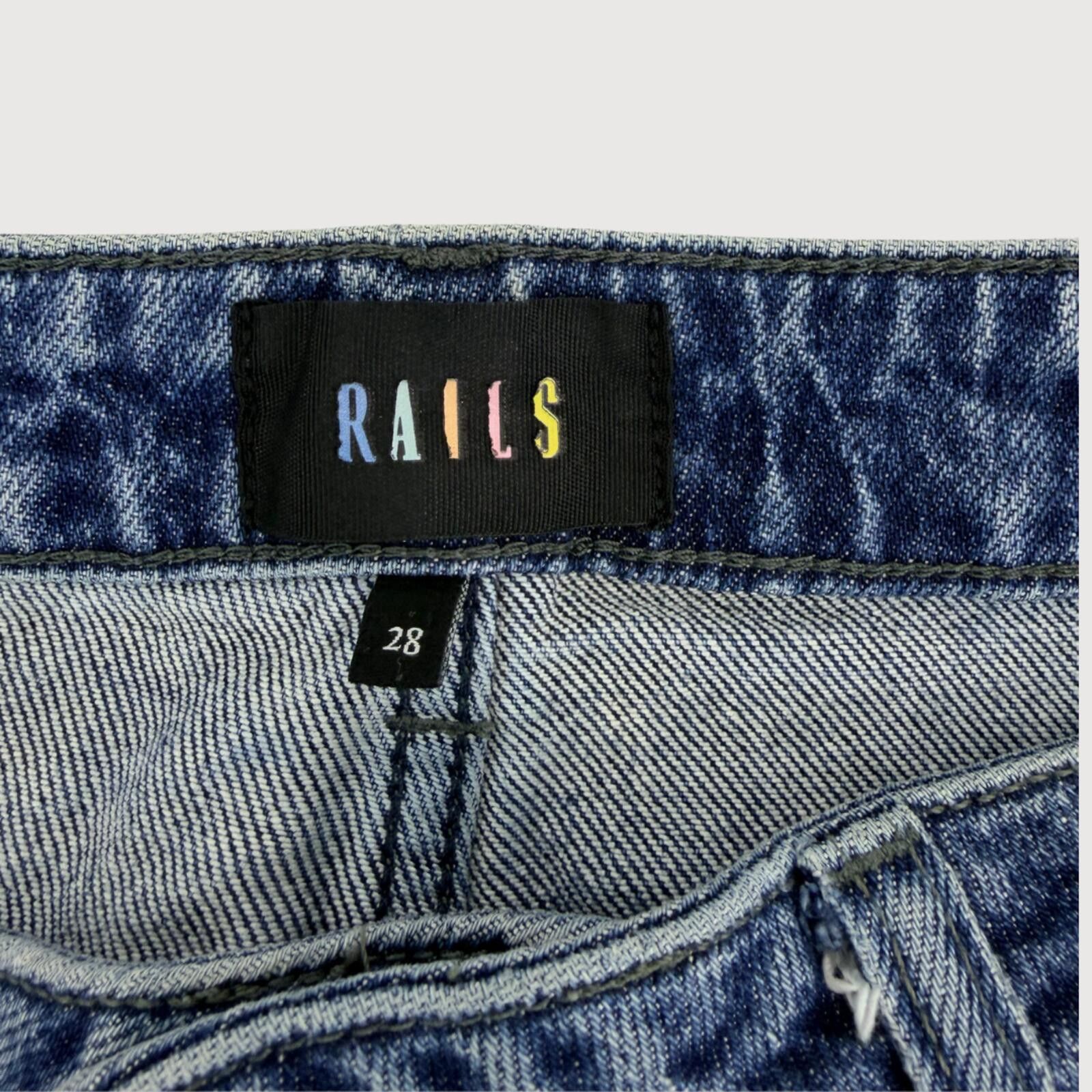 Rails Rails Sunset High Rise Slim Flare Jeans 28 Size 28" / US 6 / IT 42 - 4 Thumbnail