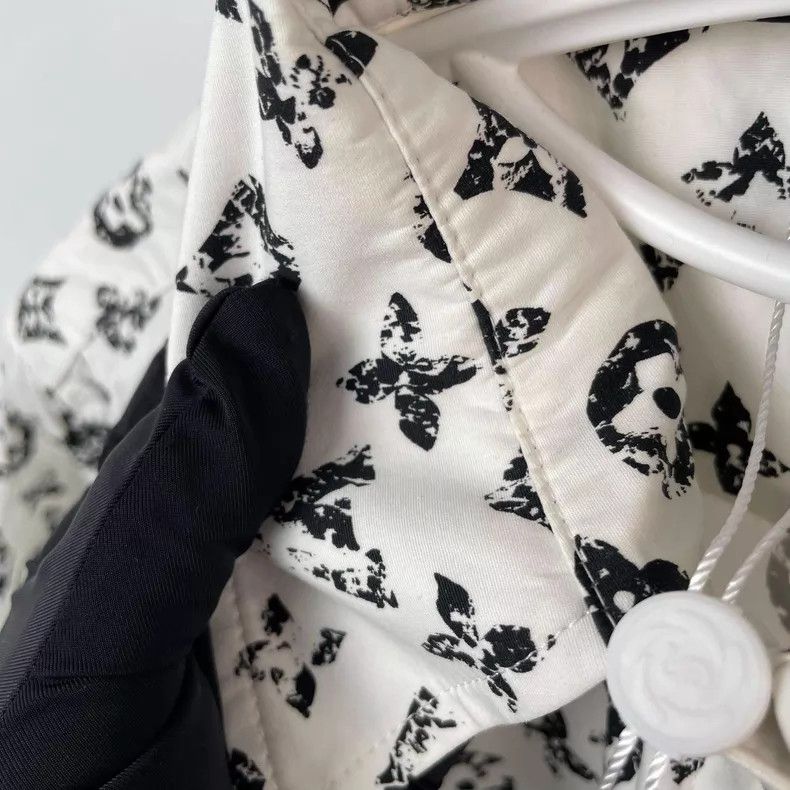 Louis Vuitton Louis Vuitton SS25 MONOGRAM cotton poplin black and white Size XXS / US 00 / IT 34 - 7 Thumbnail