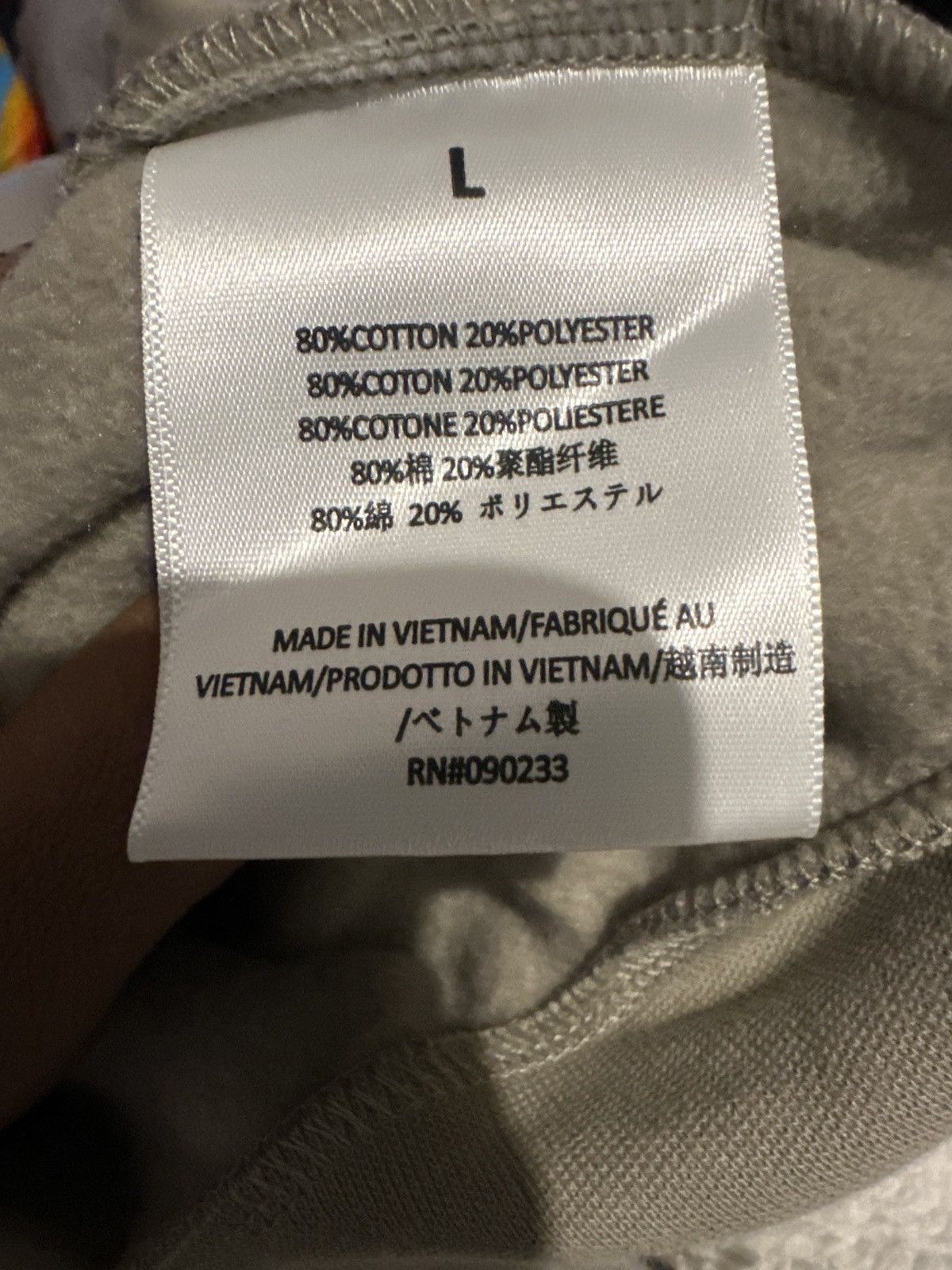 Essentials × FOG Gray Essentials FOG sweater with pockets Size US L / EU 52-54 / 3 - 6 Thumbnail