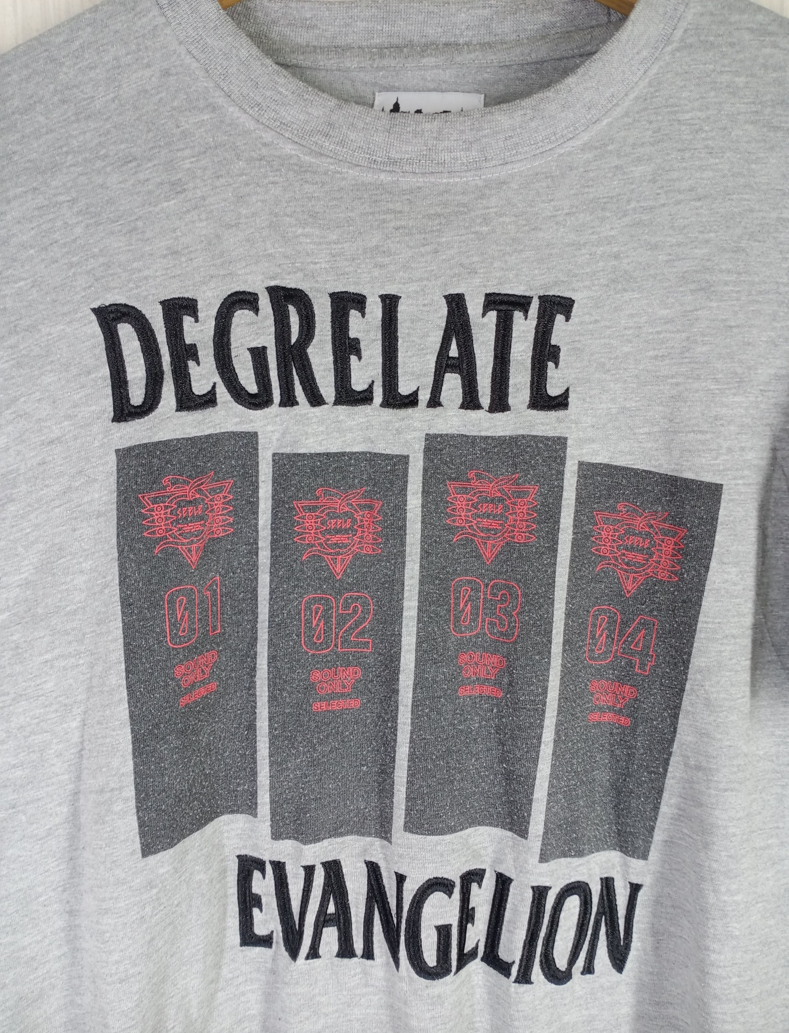 Anime × Japanese Brand × Vintage Vintage DEGRELATE x NERV Avangelion Neon Genesis Anima Tee Size US M / EU 48-50 / 2 - 3 Thumbnail