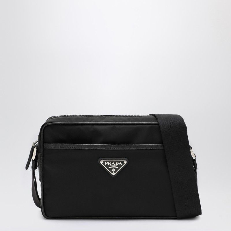 Prada Prada Black Re-Nylon Shoulder Bag Size ONE SIZE - 1 Thumbnail