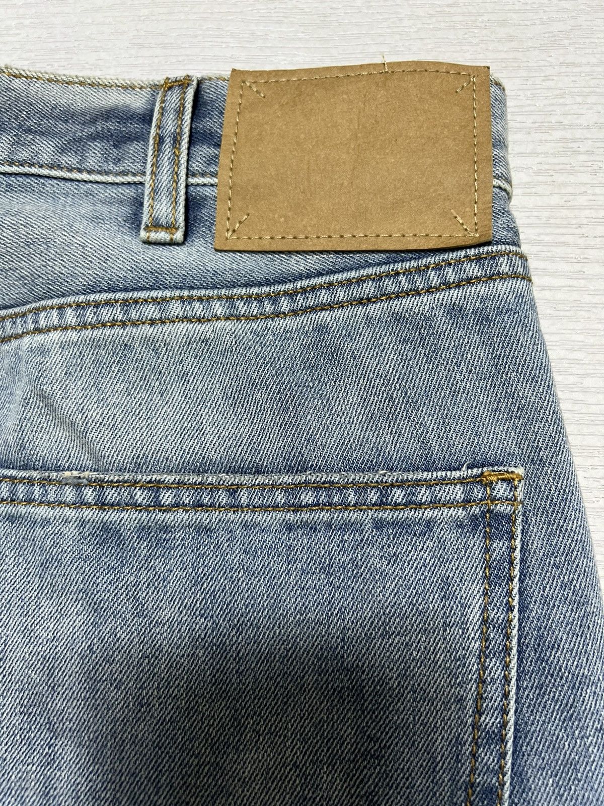 Celine Celine - Hedi Slimane - Raw Hem Distressed Denim Jeans Size US 28 / EU 44 - 8 Thumbnail