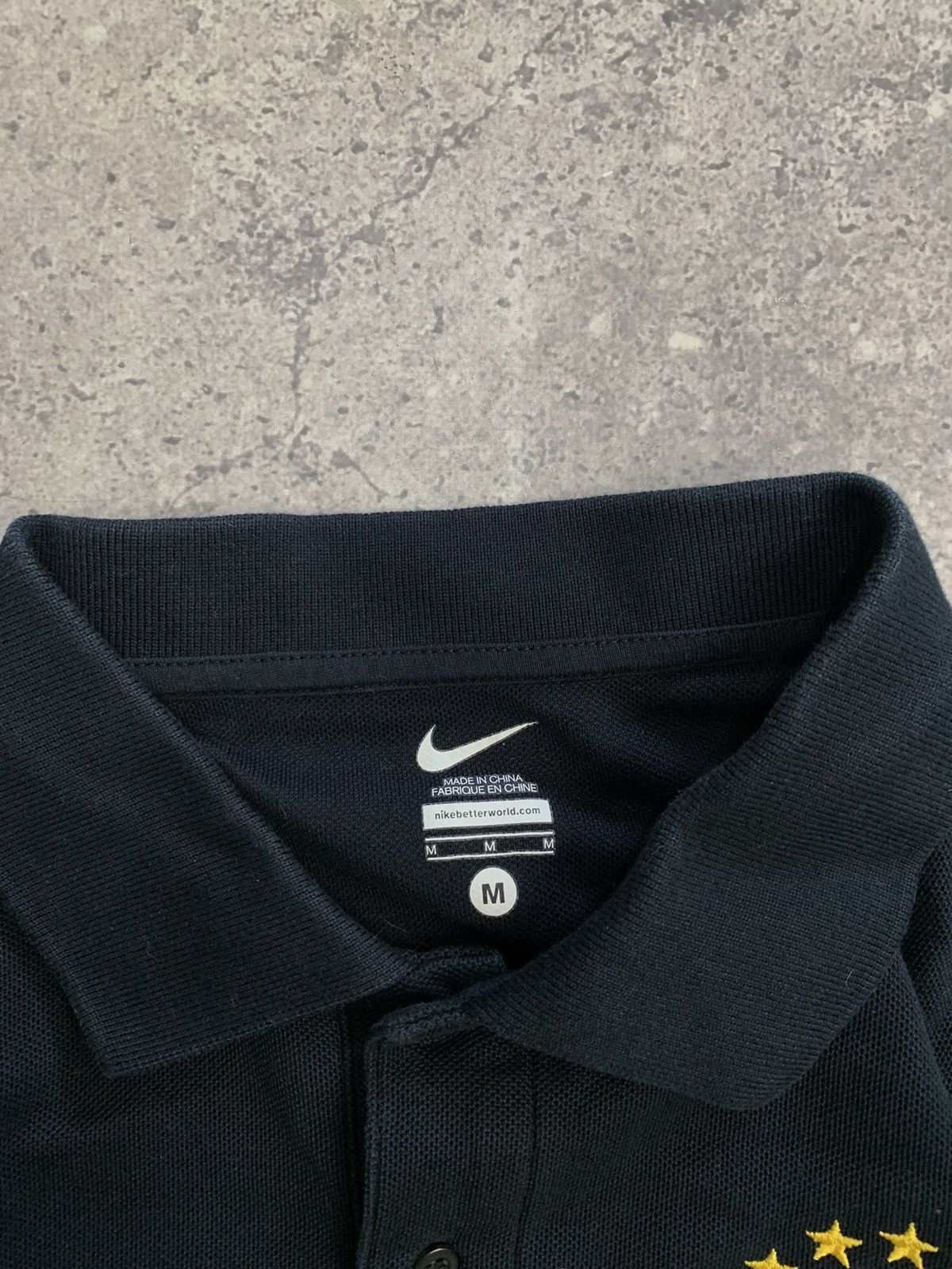 Nike × Vintage Vintage Y2K T-shirt Nike Brazil Jersey Blockcore style Size US M / EU 48-50 / 2 - 8 Thumbnail
