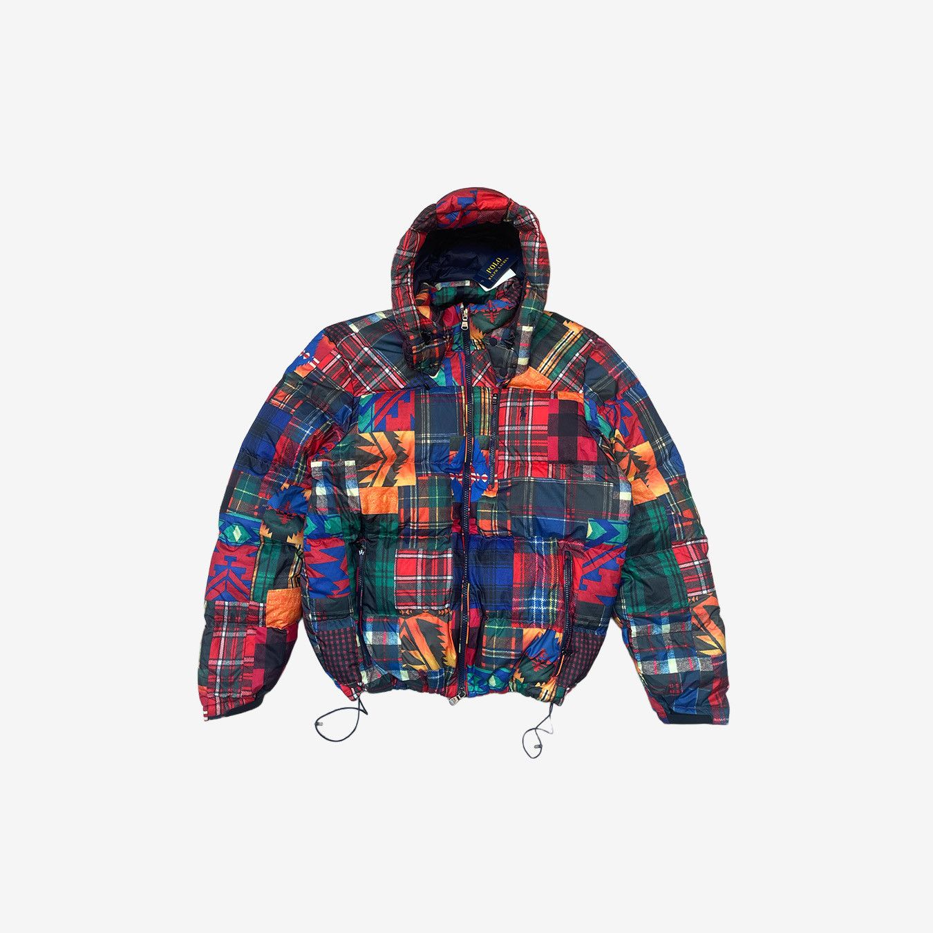 Polo Ralph Lauren NEW Polo Ralph Lauren Aztec Patchwork Duck Down Jacket Size US XL / EU 56 / 4 - 1 Thumbnail