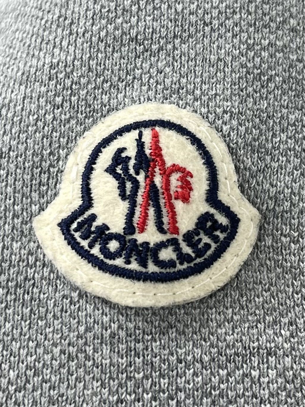 Moncler Moncler Maglia Polo Manica Corta Grey Logo T-Shirt – Size M Size US M / EU 48-50 / 2 - 4 Thumbnail