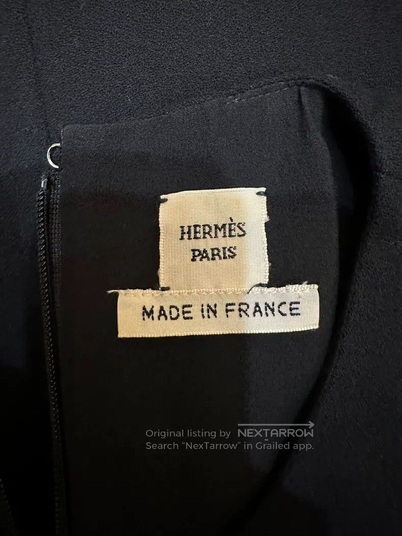 Hermes Hermes Sleeveless Black Dress Size XS / US 0-2 / IT 36-38 - 7 Thumbnail