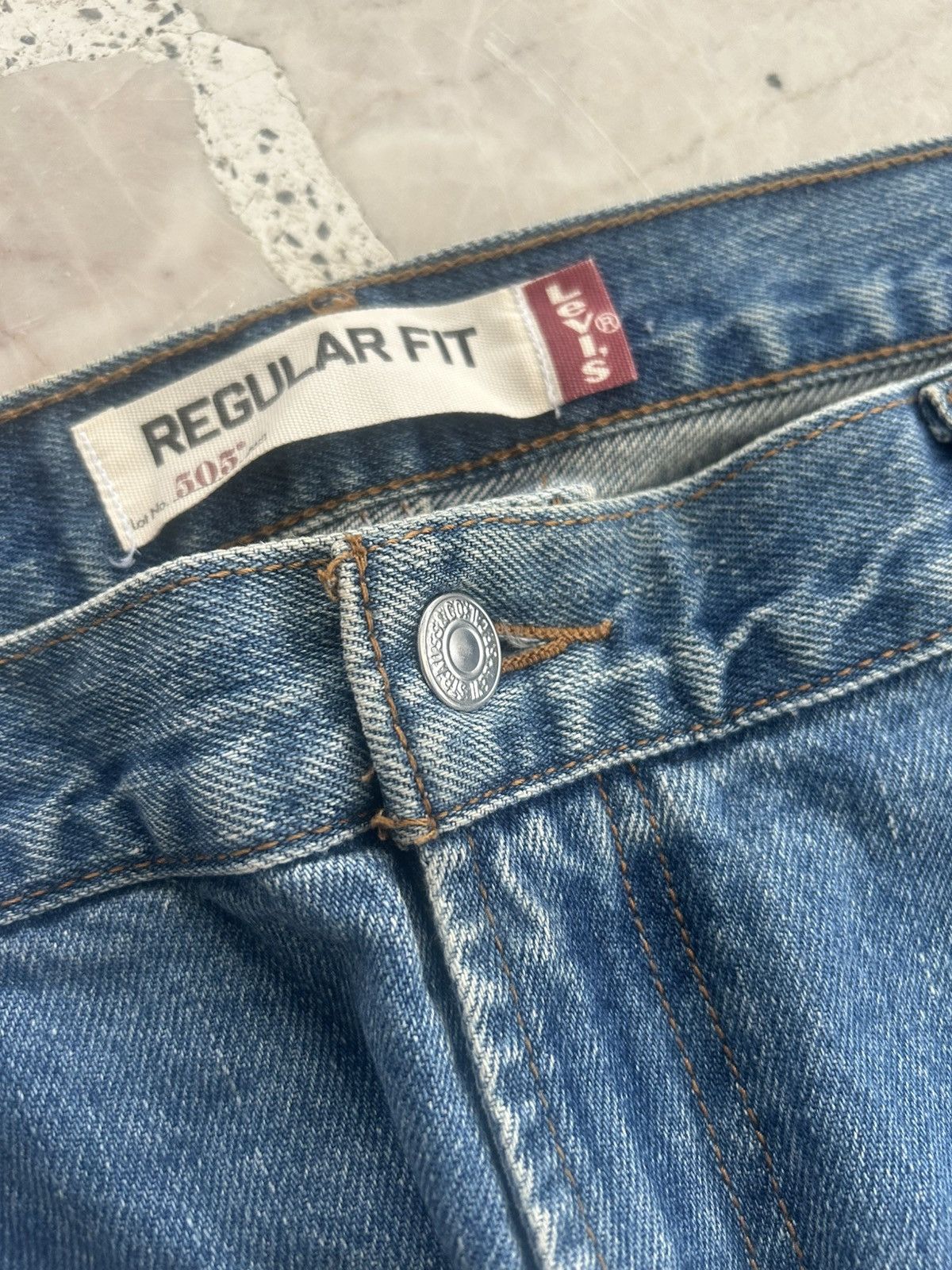 Levi's Levis 505 Denim W40 Size US 40 / EU 56 - 6 Thumbnail