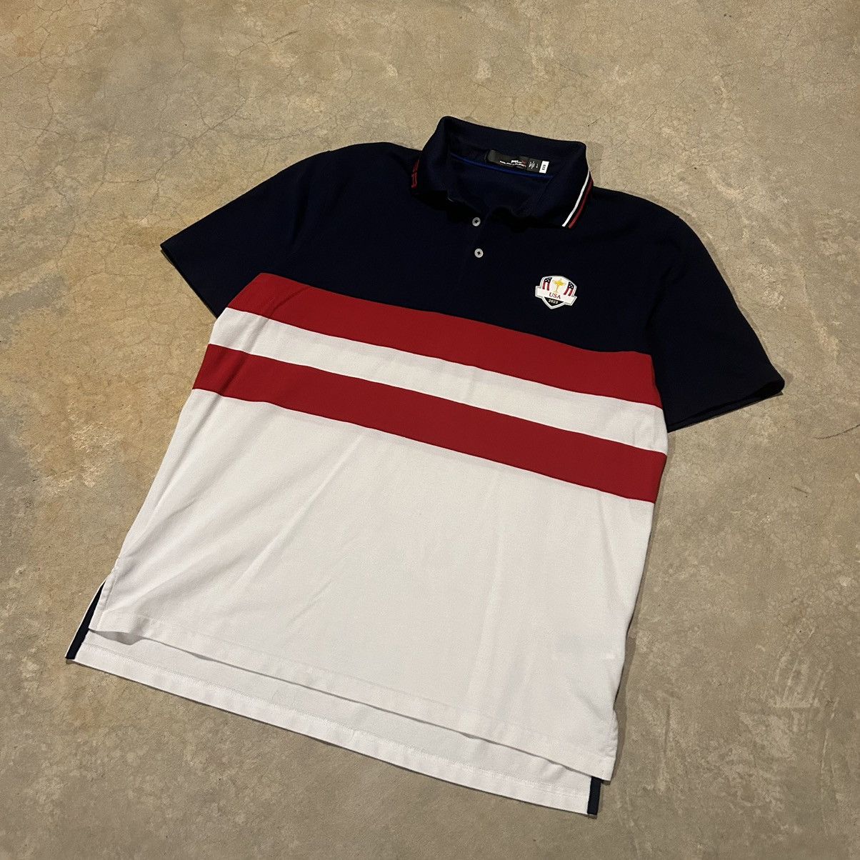 Polo Ralph Lauren × RLX Ralph Lauren Polo Ralph Lauren RLX Ryder Cup 2023 Uniform Shirt Size US L / EU 52-54 / 3 - 2 Thumbnail