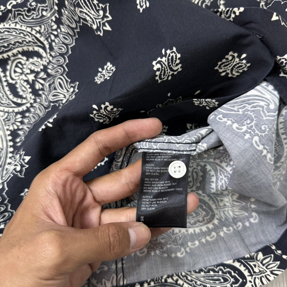 Japanese Brand Paisley button shirt by vivastudio black Size US L / EU 52-54 / 3 - 5 Thumbnail