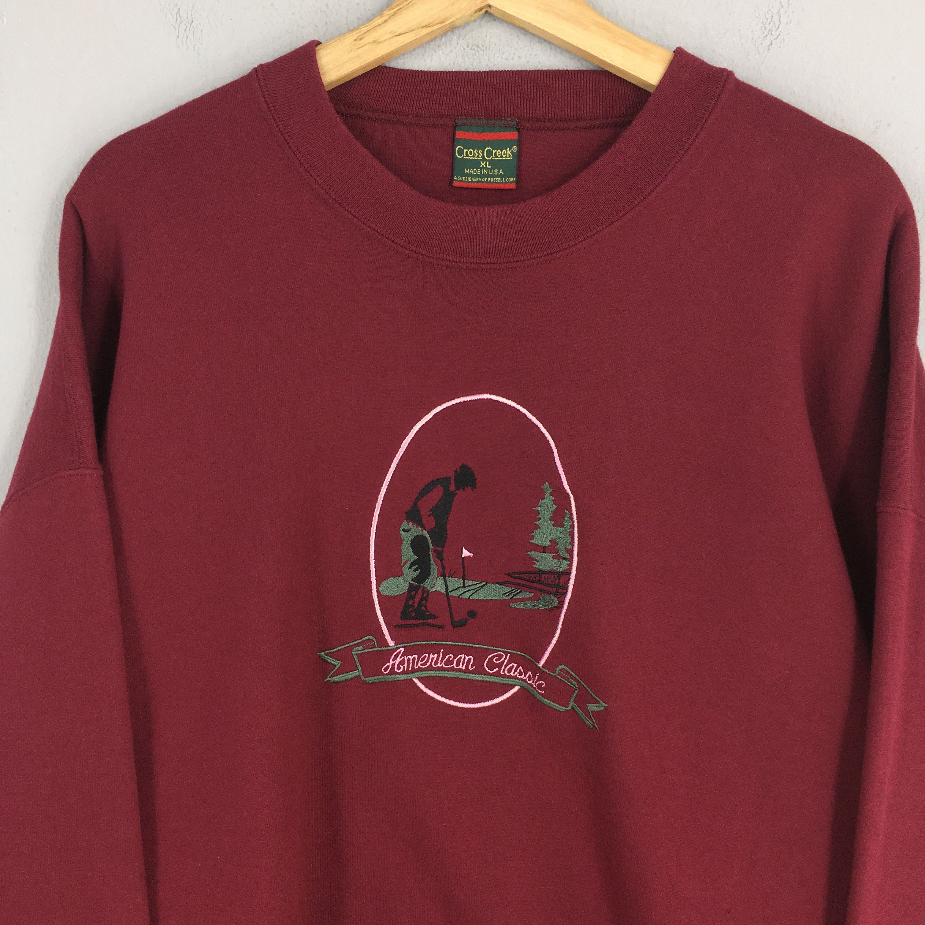 Callaway Golf Vintage American Classic Golf Red Sweatshirt XLarge Size US XL / EU 56 / 4 - 2 Thumbnail