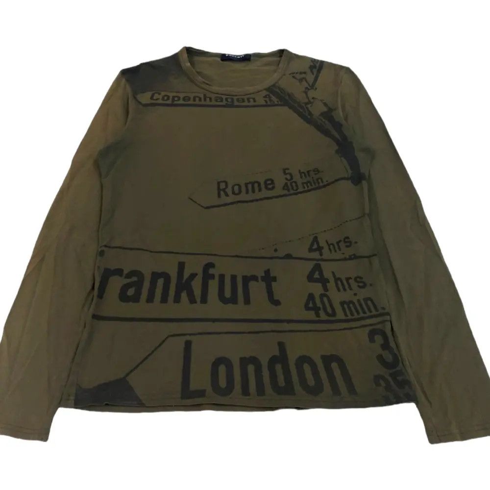 Boycott Rare! Boycott "Road To Europe" Fullprint LS Size M / US 6-8 / IT 42-44 - 4 Thumbnail
