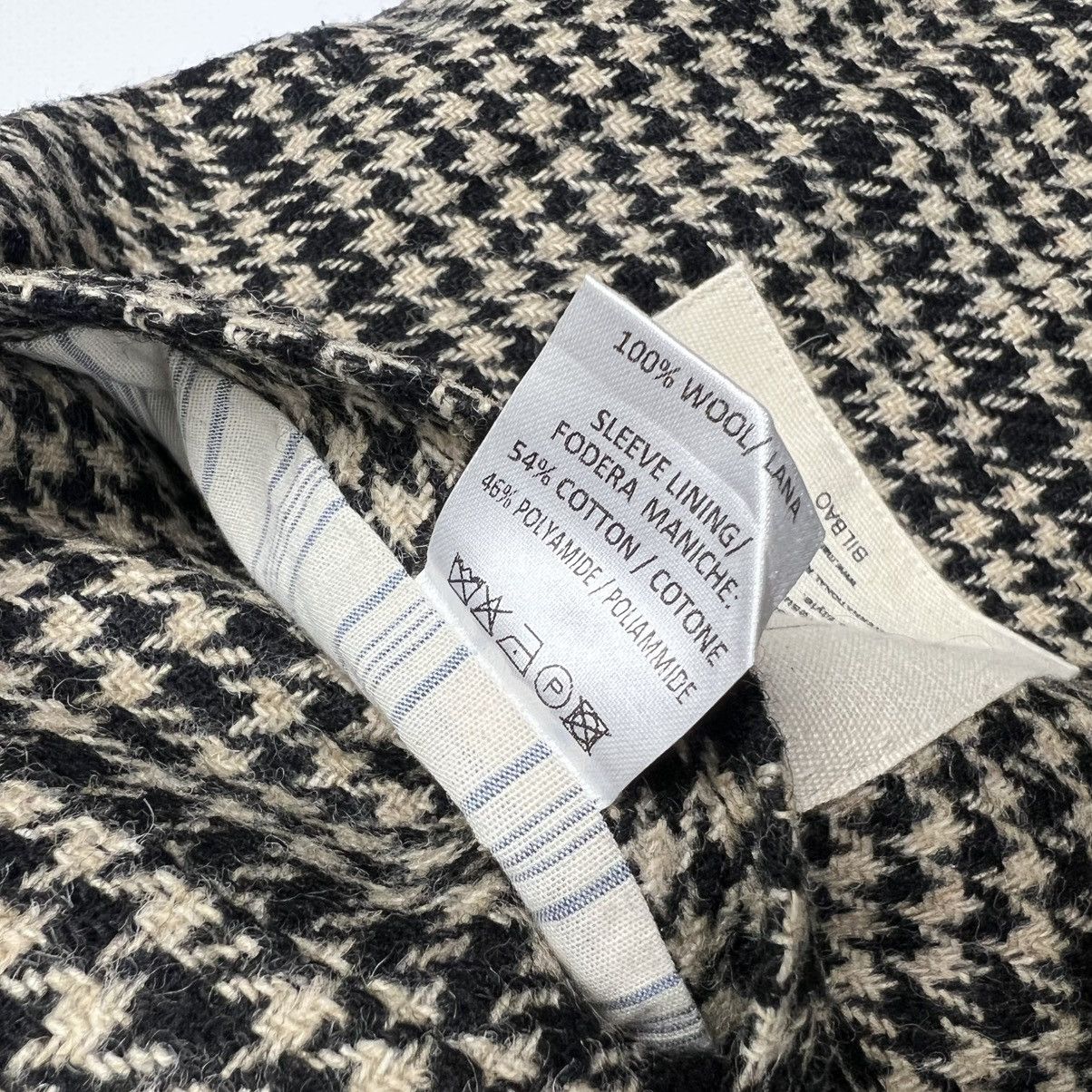 MAN 1924 MAN 1924 Kennedy Blazer – Black & Ecru Houndstooth Size 38R - 6 Thumbnail